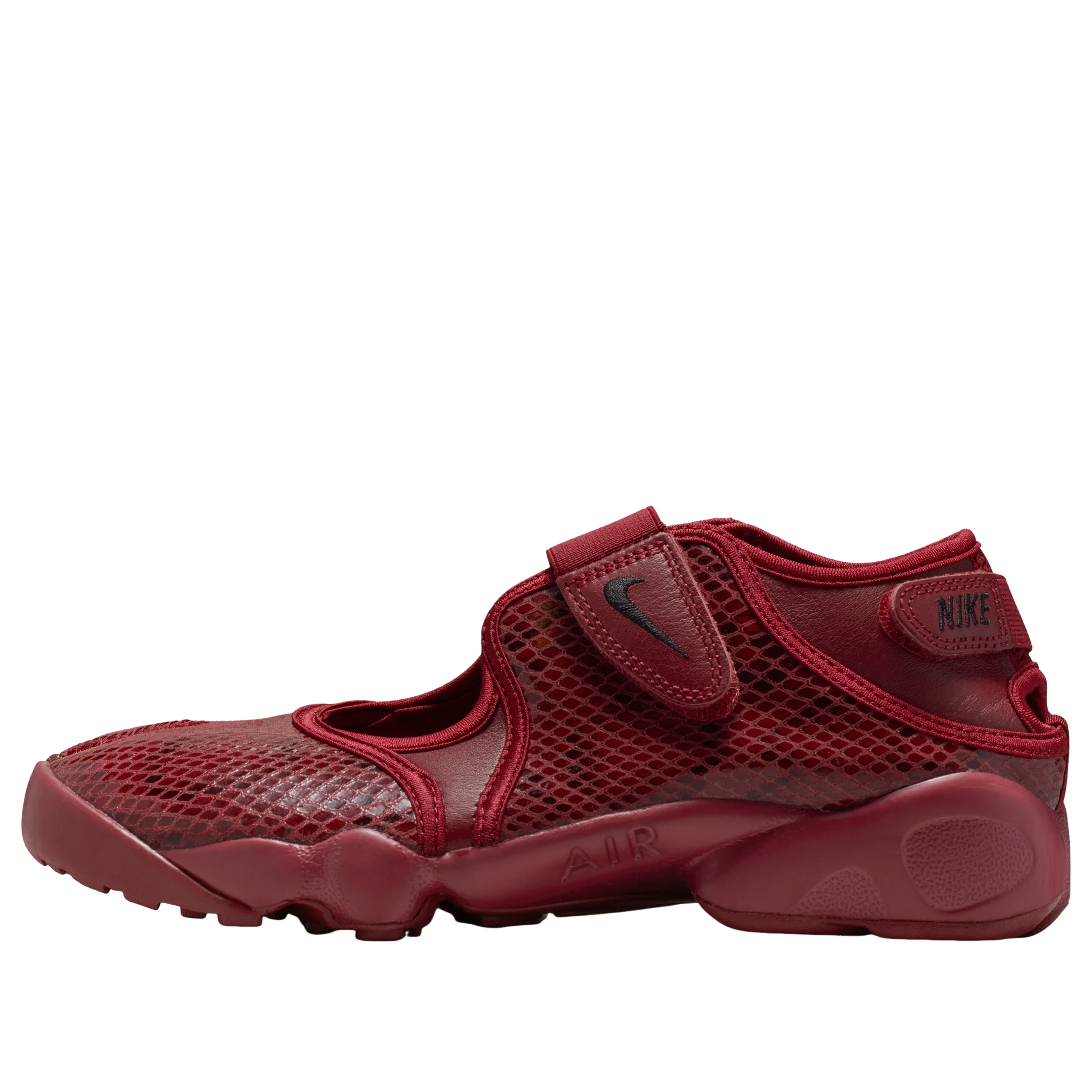 (WMNS) Nike Air Rift Snakeskin 'Team Red Black' IM5739-600 - 1