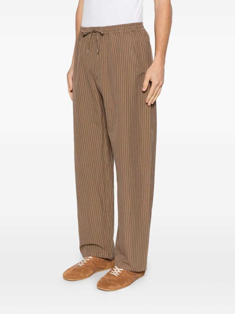 Samurai stripe drawstring trousers 3
