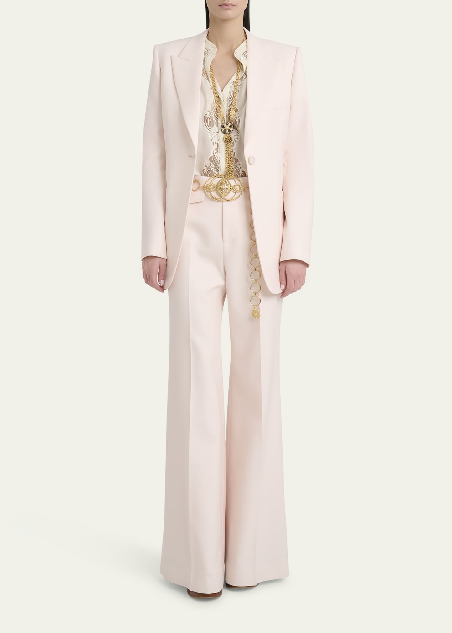 Single-Breasted Tailored Jacket - 2