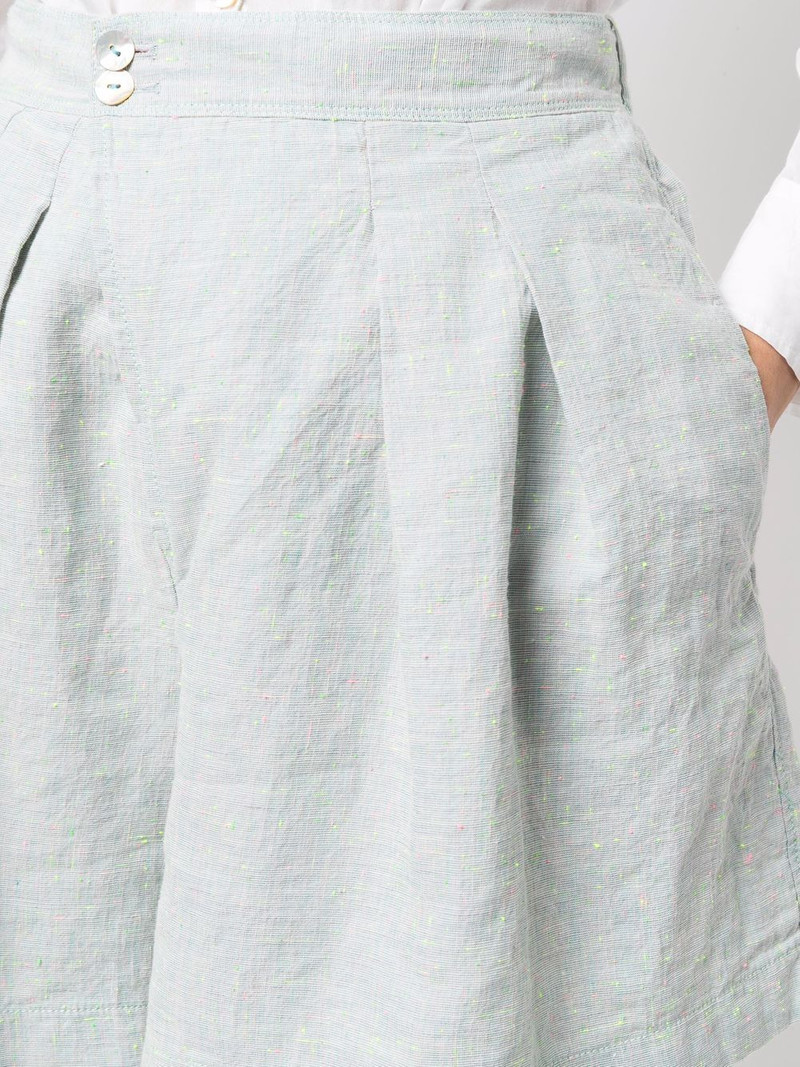 Tweed high-waisted shorts 5