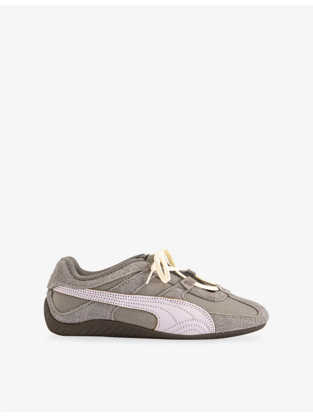 Speedcat Go Leather and Suede Trainers - 1