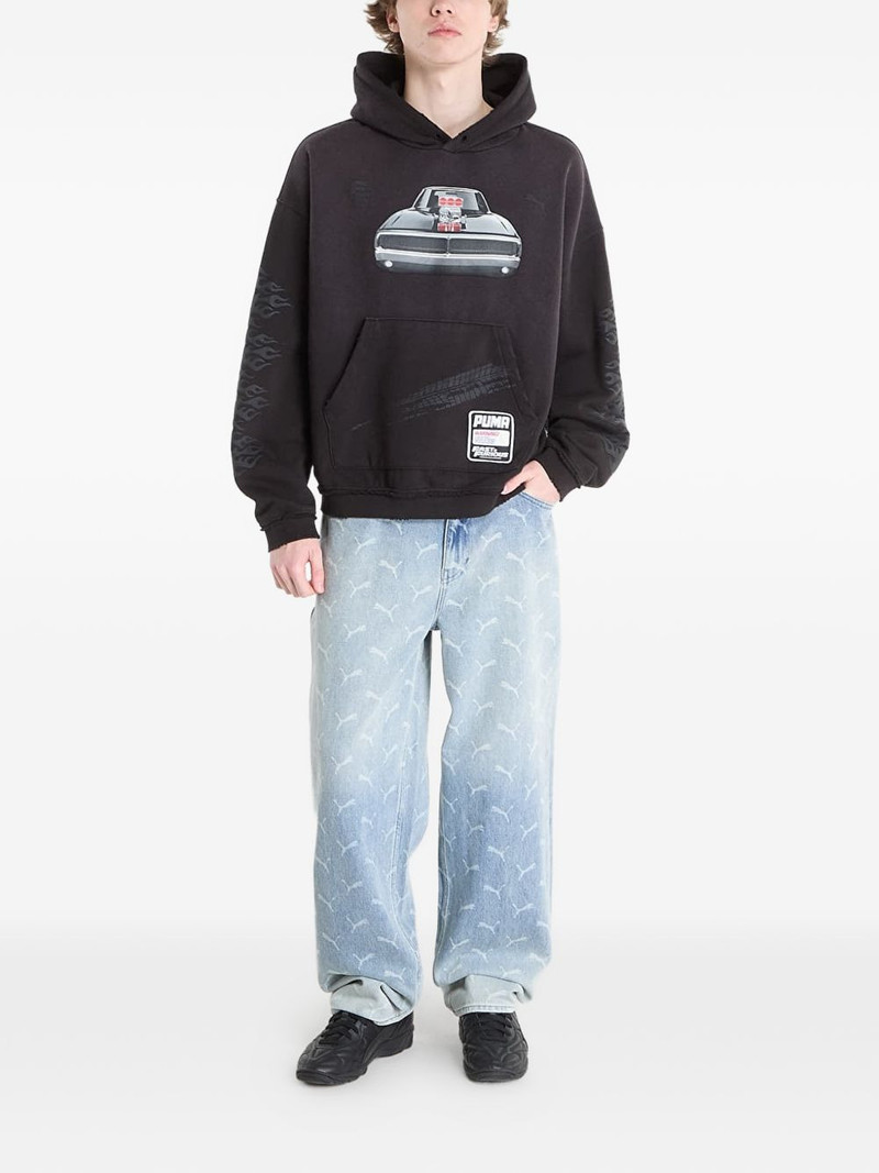 PUMA x Fast & Furious graphic-print hoodie outlook