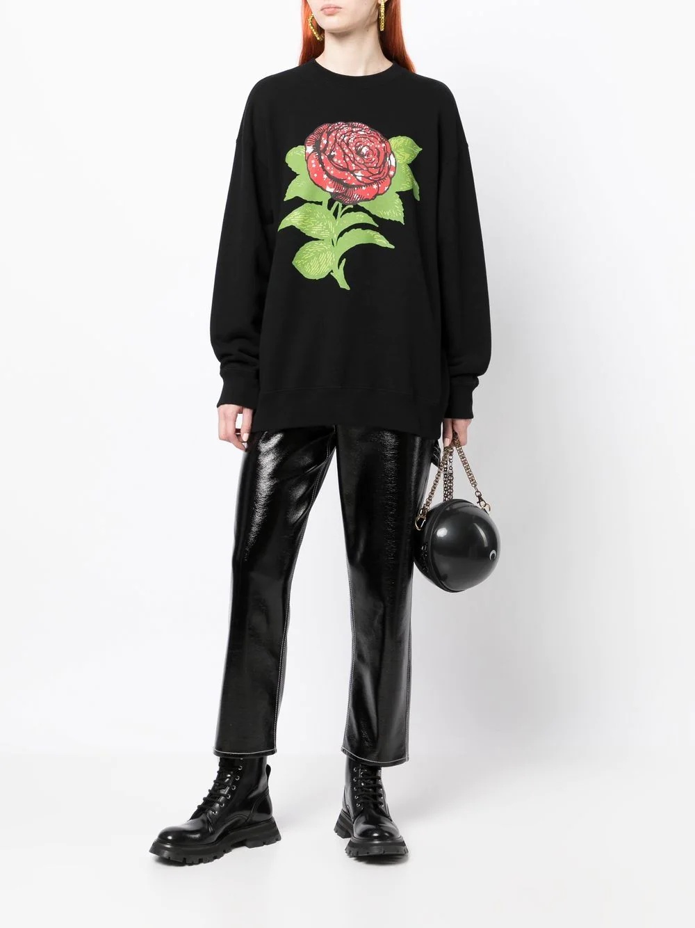 graphic-print sweatshirt - 2