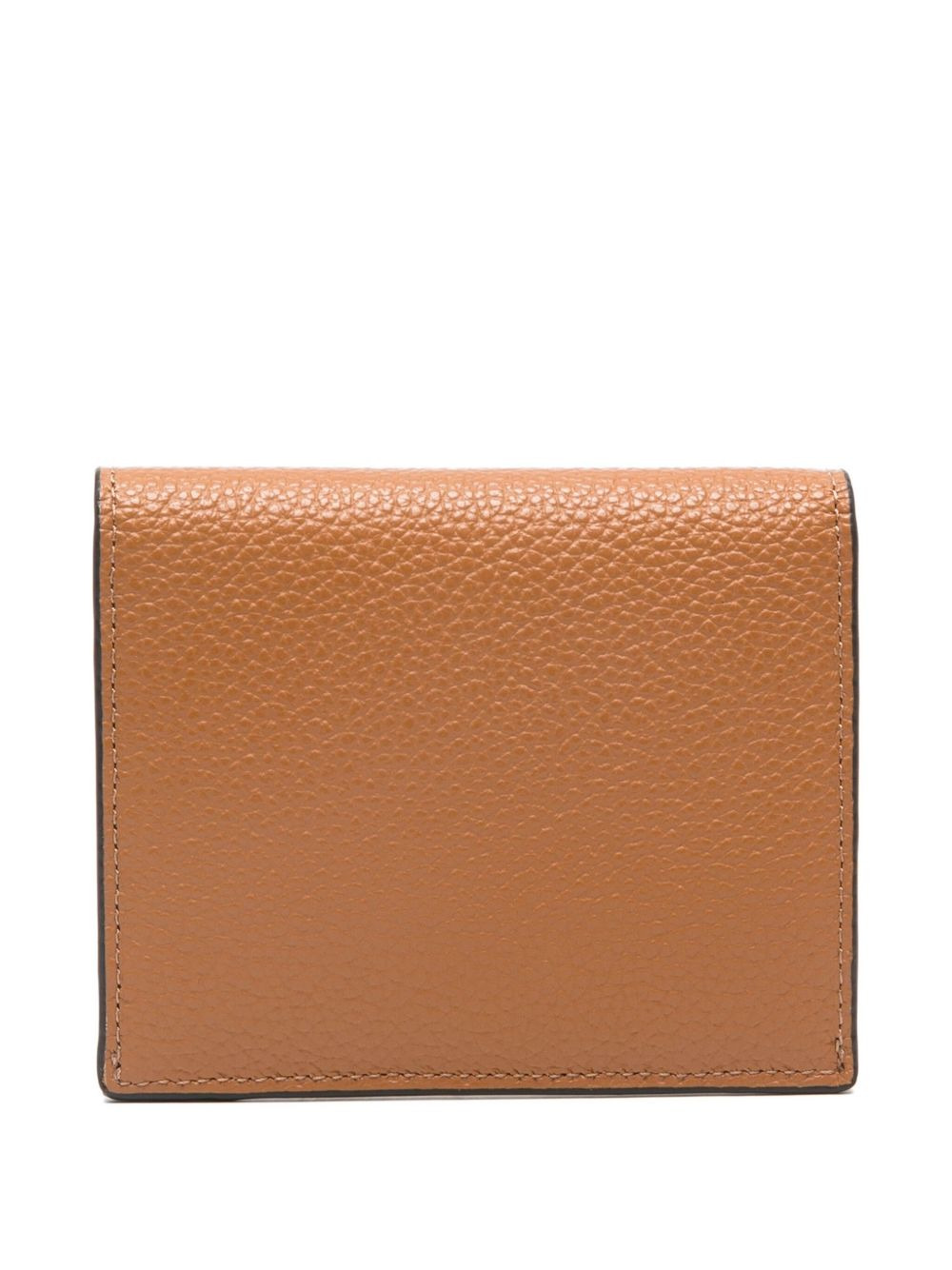 T-lock grained leather cardholder - 2