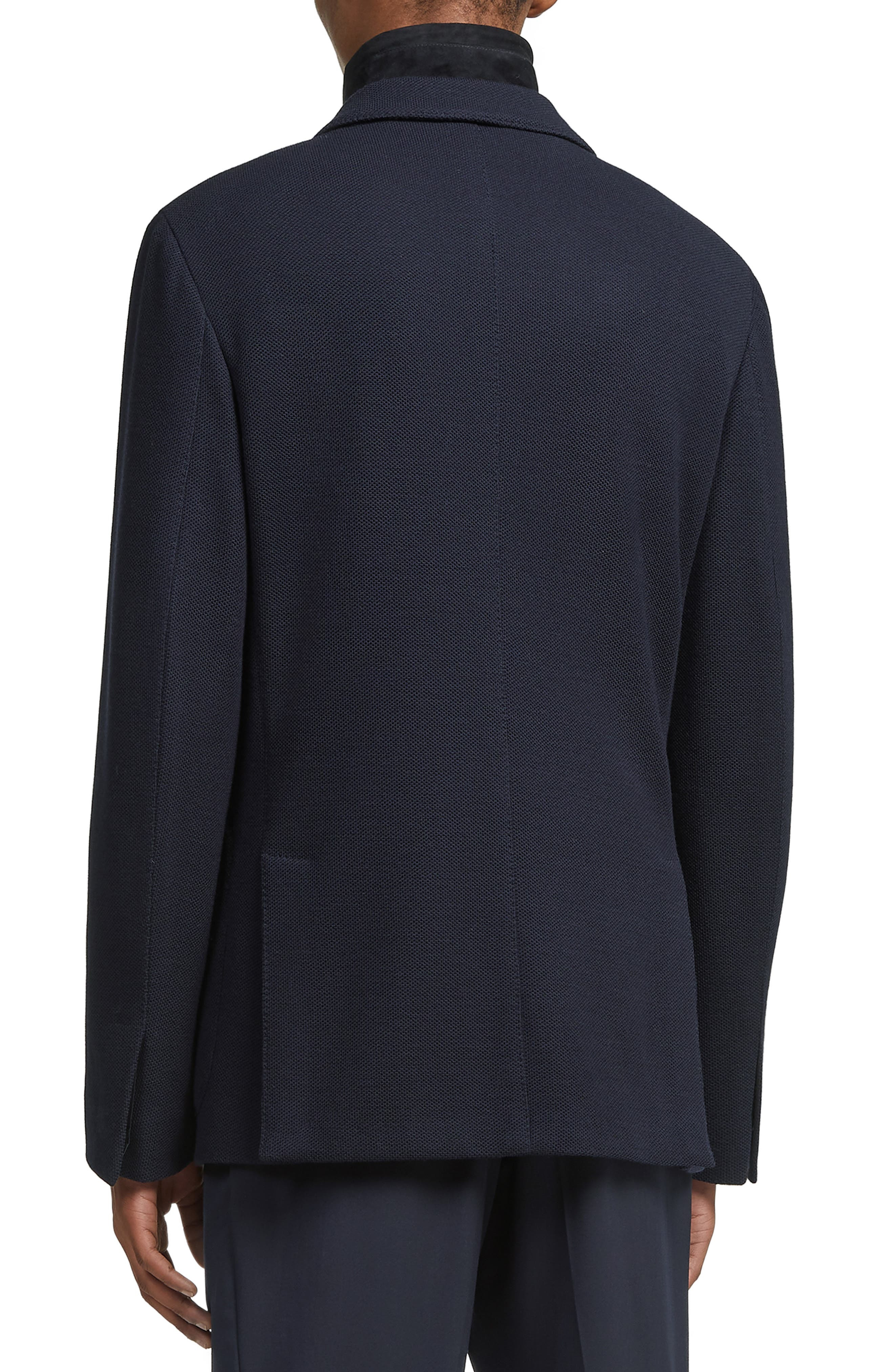 High Performance Jersey Jacket with Removable Suede Bib - 2