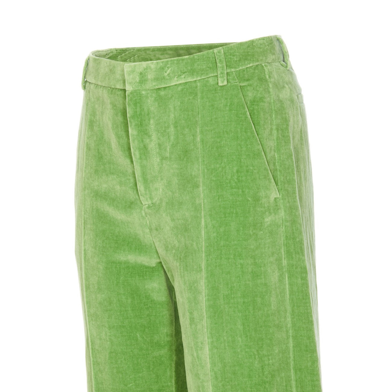 Valentino Garavani Men Velvet Pants With Jacquard Bottom - 3