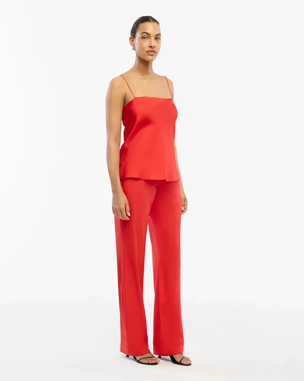 SILK CAMISOLE RED - 3
