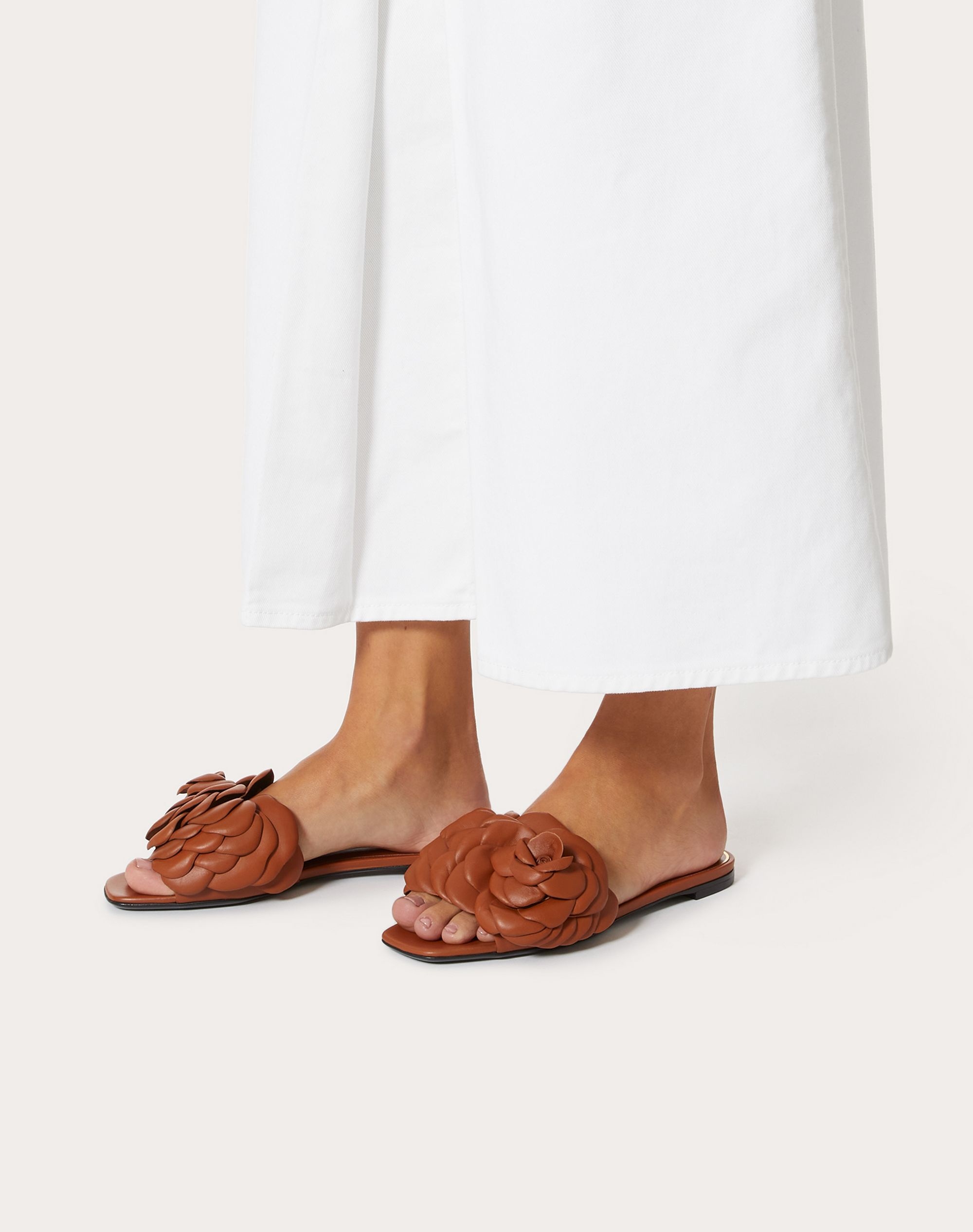 Valentino Garavani Atelier Shoes 03 Rose Edition Slide Sandal - 6