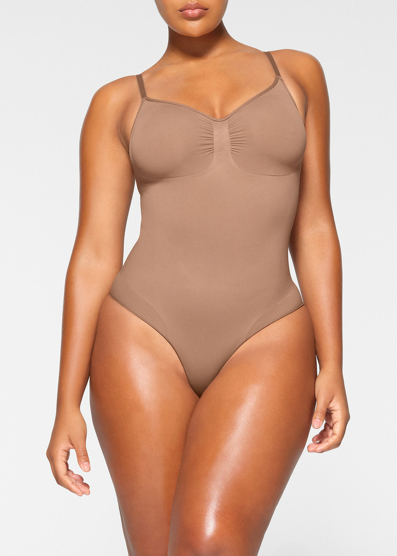 SKIMS Skims Seamless Sculpt Brief Bodysuit outlook