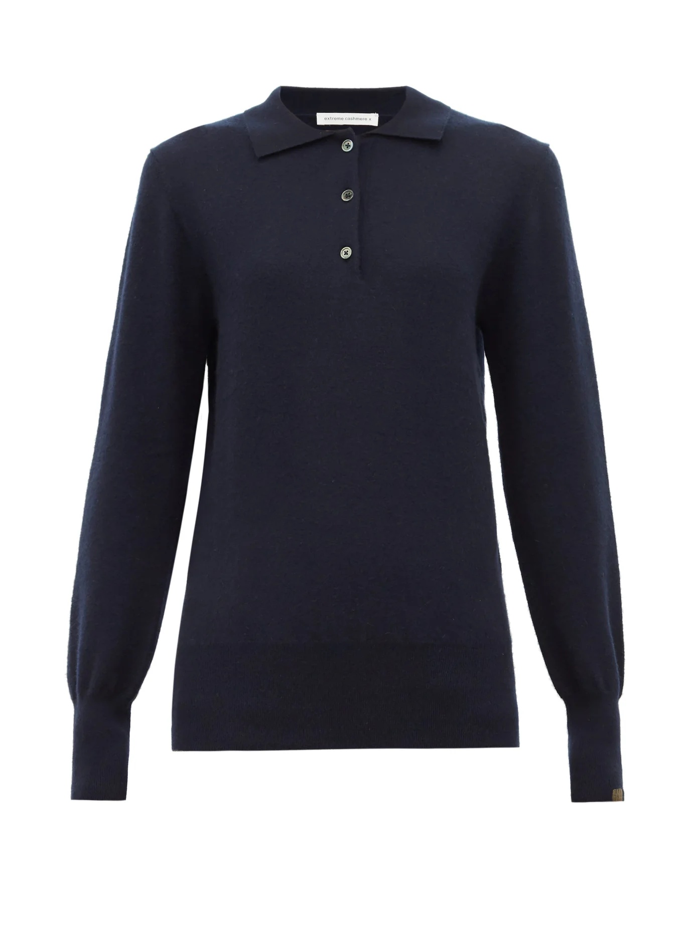 N°121 Rugby stretch-cashmere polo shirt - 1