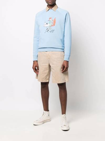 Maison Kitsuné Oly Coffee Fox Classic Sweatshirt outlook