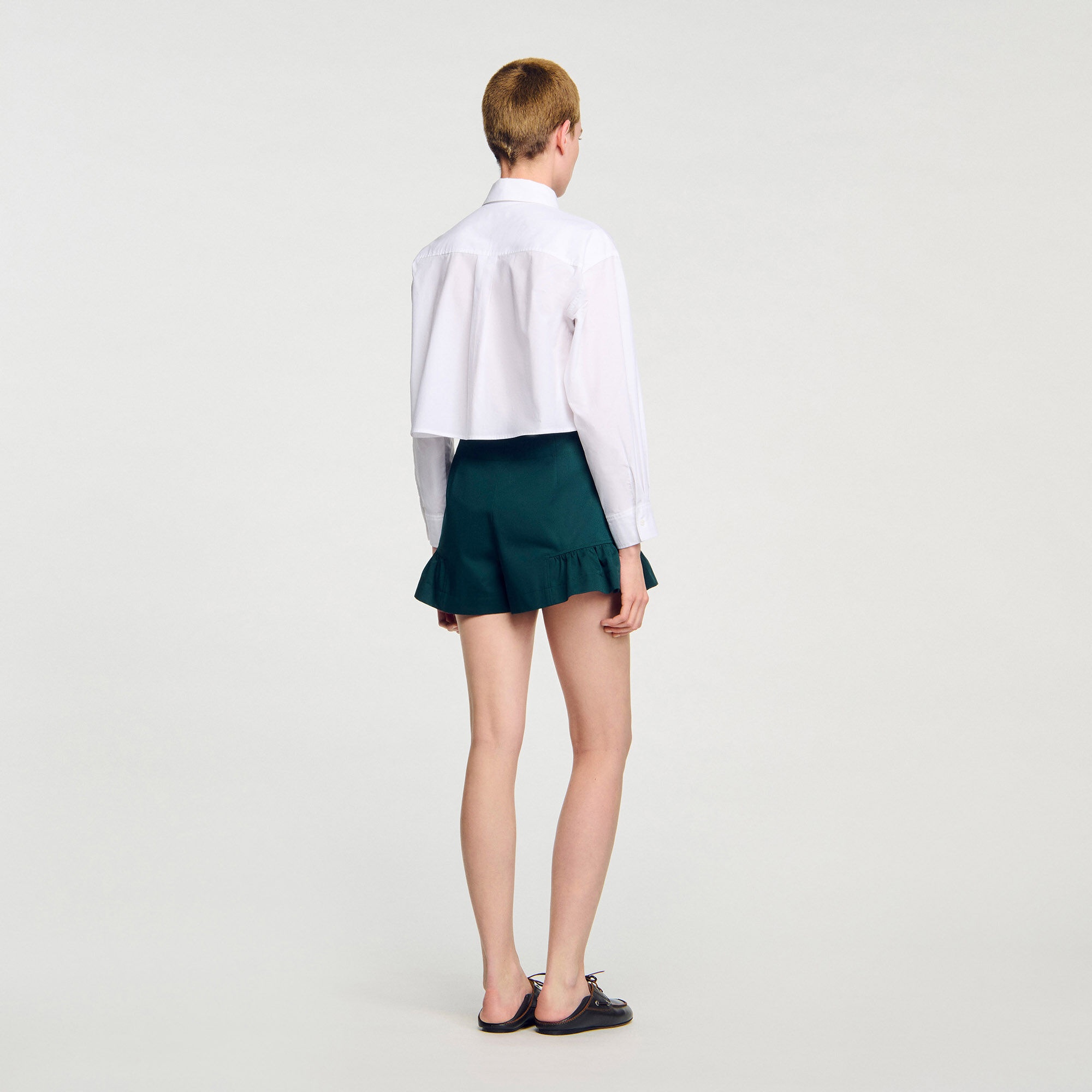 RUFFLED SHORTS - 5