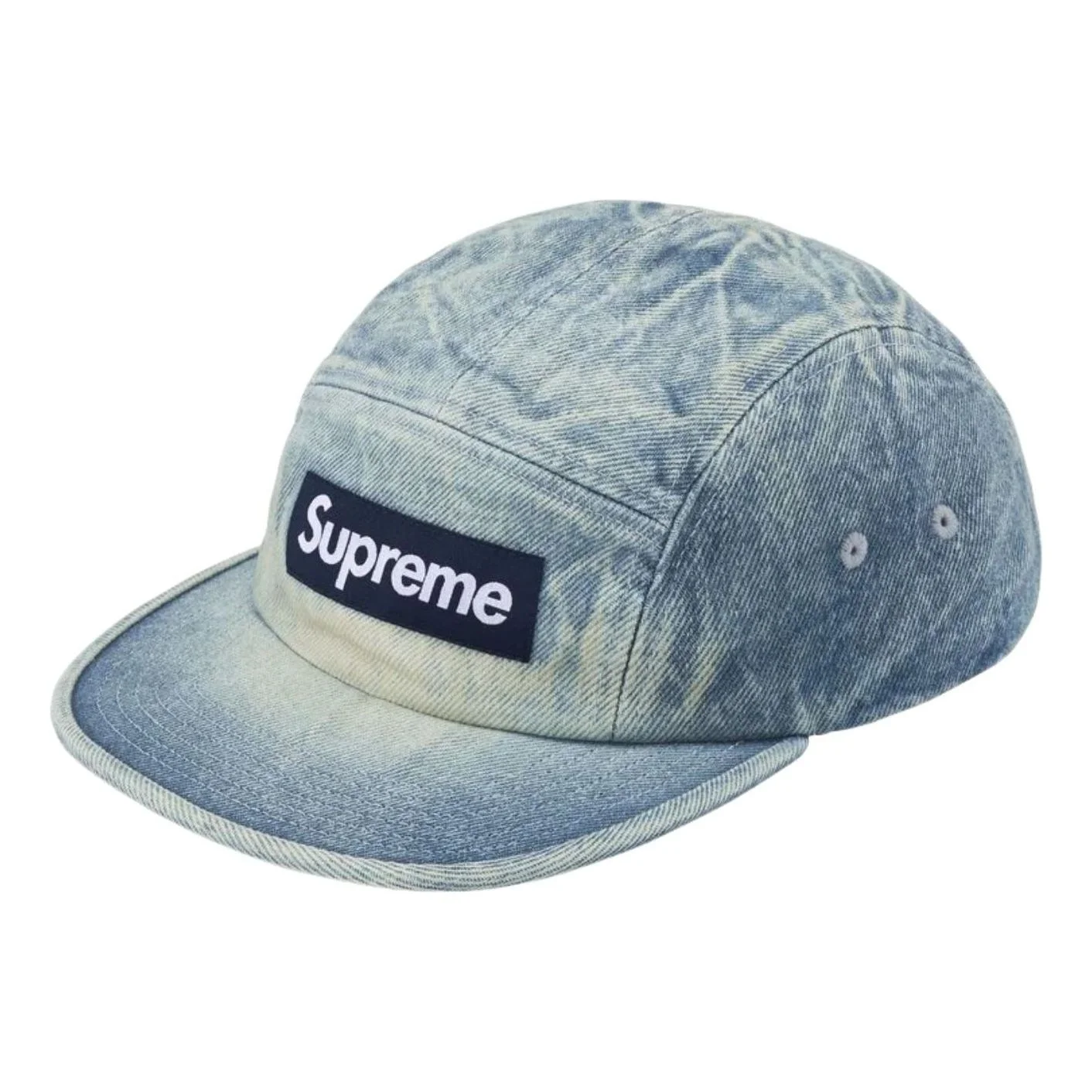 Supreme FW26 Washed Chino Twill Camp Cap 'Denim' SUP-FW26-1069-DNM - 1