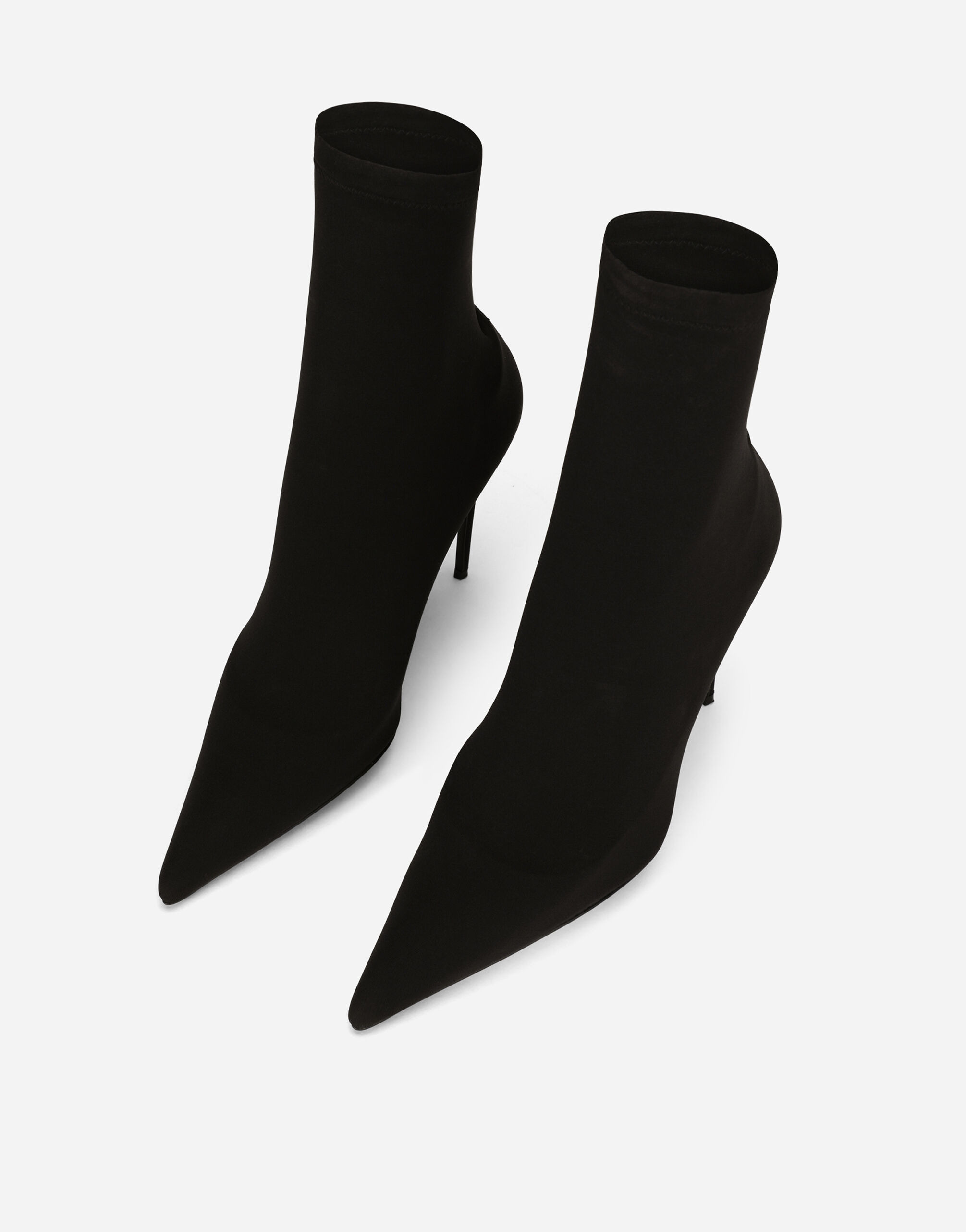 Stretch jersey ankle boots - 4