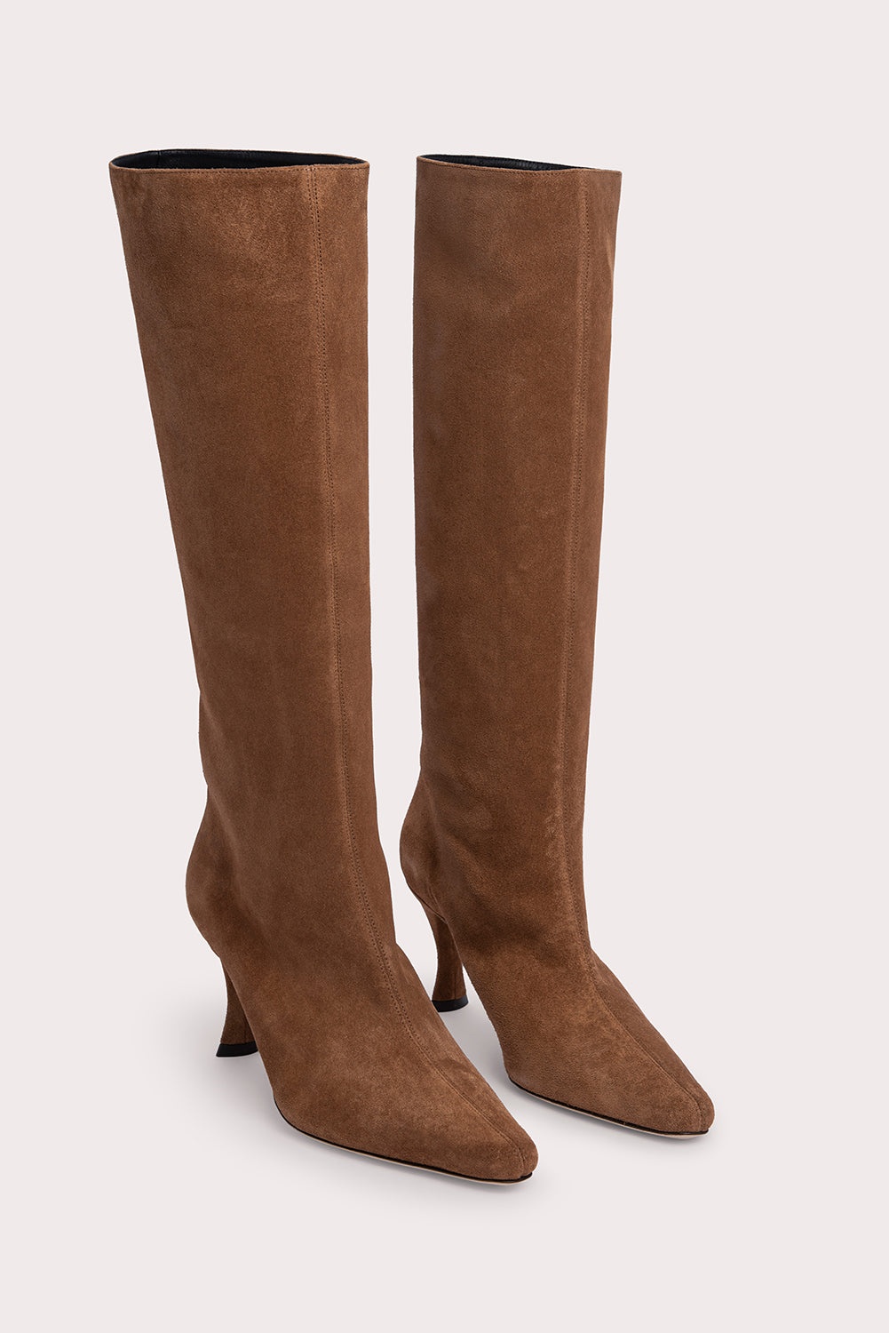 Stevie 42 Brown Suede Leather - 2