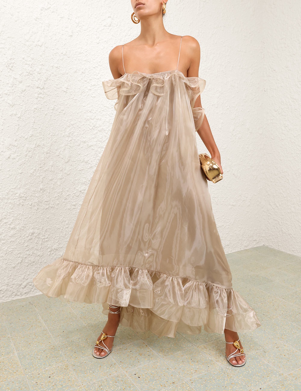BALANCE FLOUNCE GOWN - 7