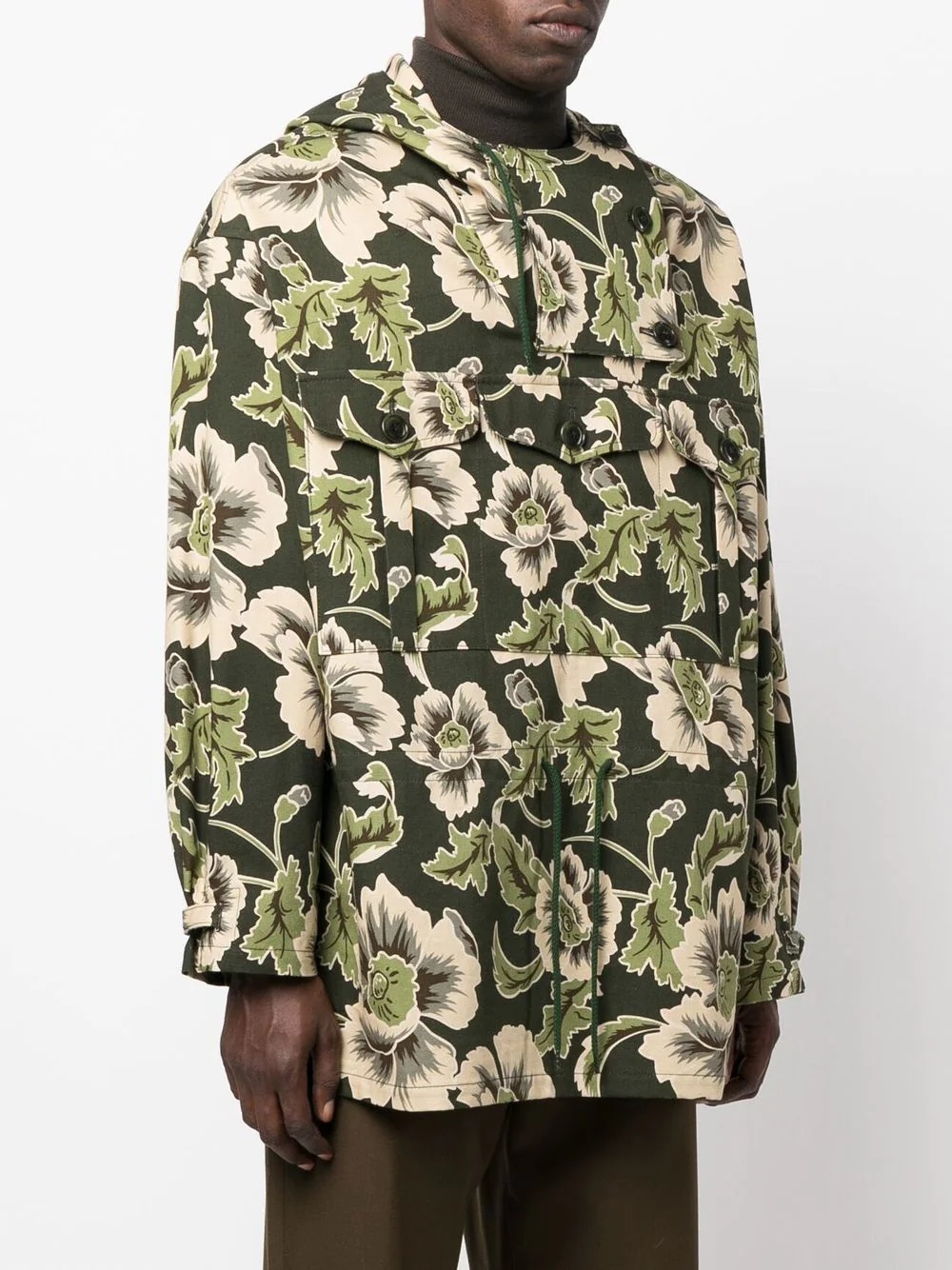 floral lightweight jacket - 3