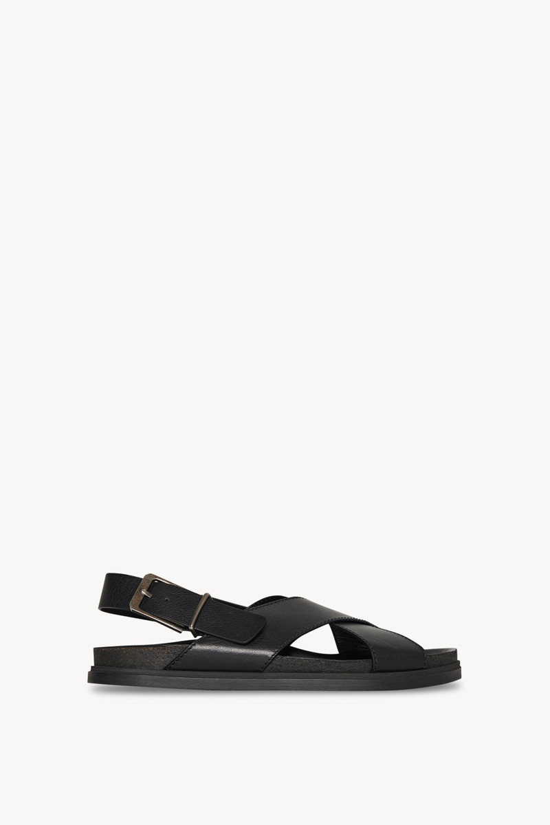Buckle Sandal in Leather 1