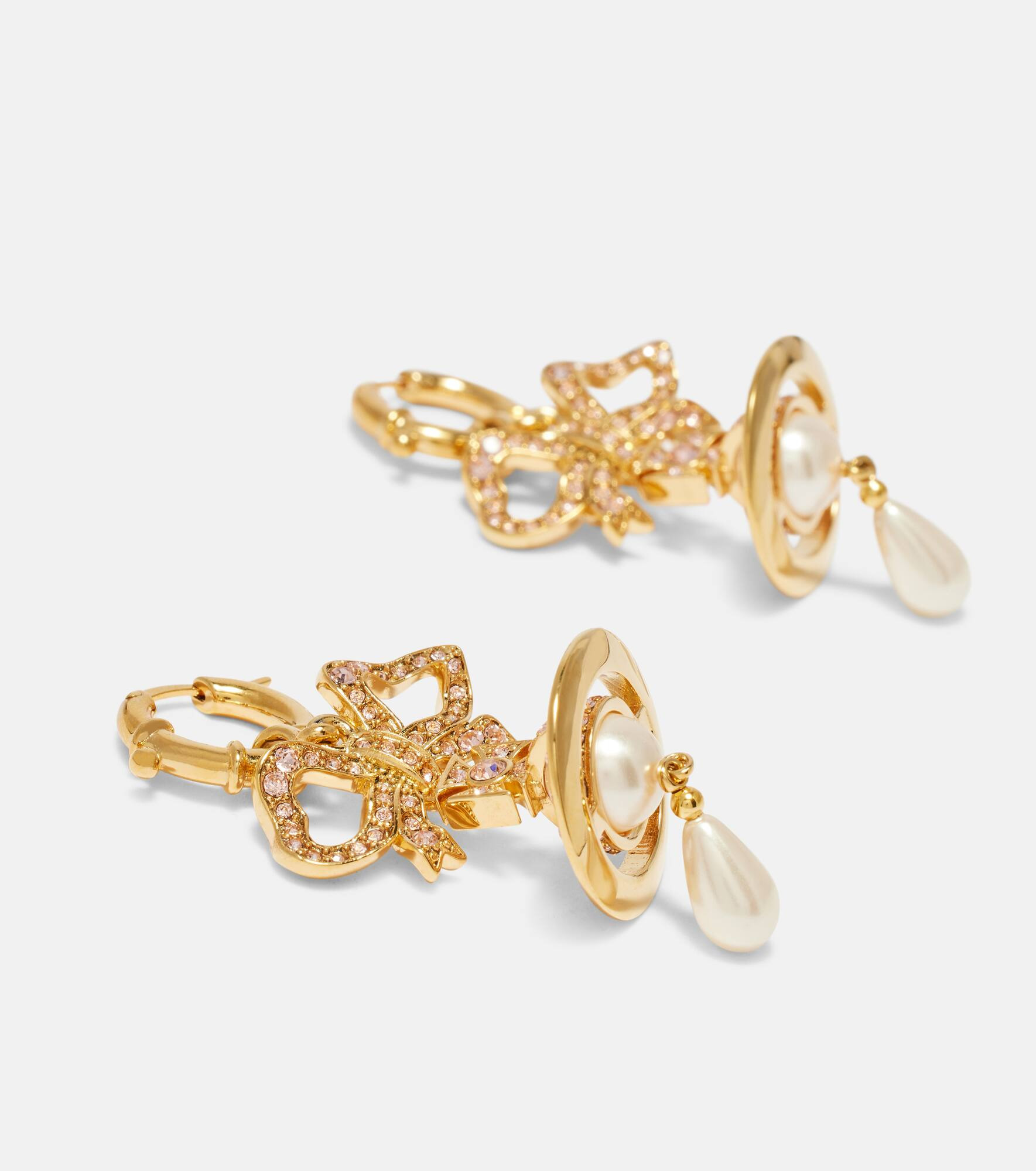 Rigoberta faux pearl drop earrings - 4