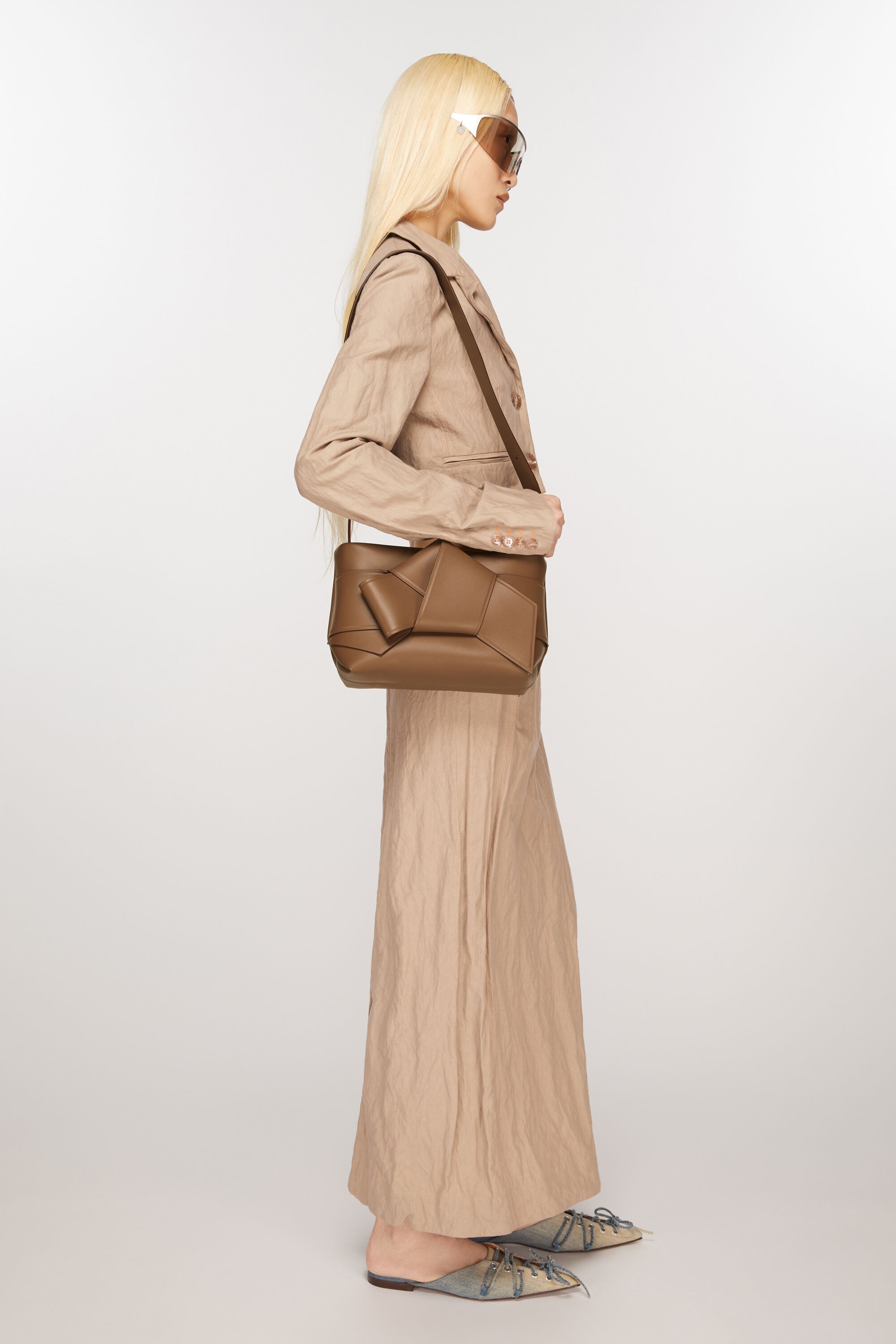 Musubi shoulder bag - Camel brown - 2
