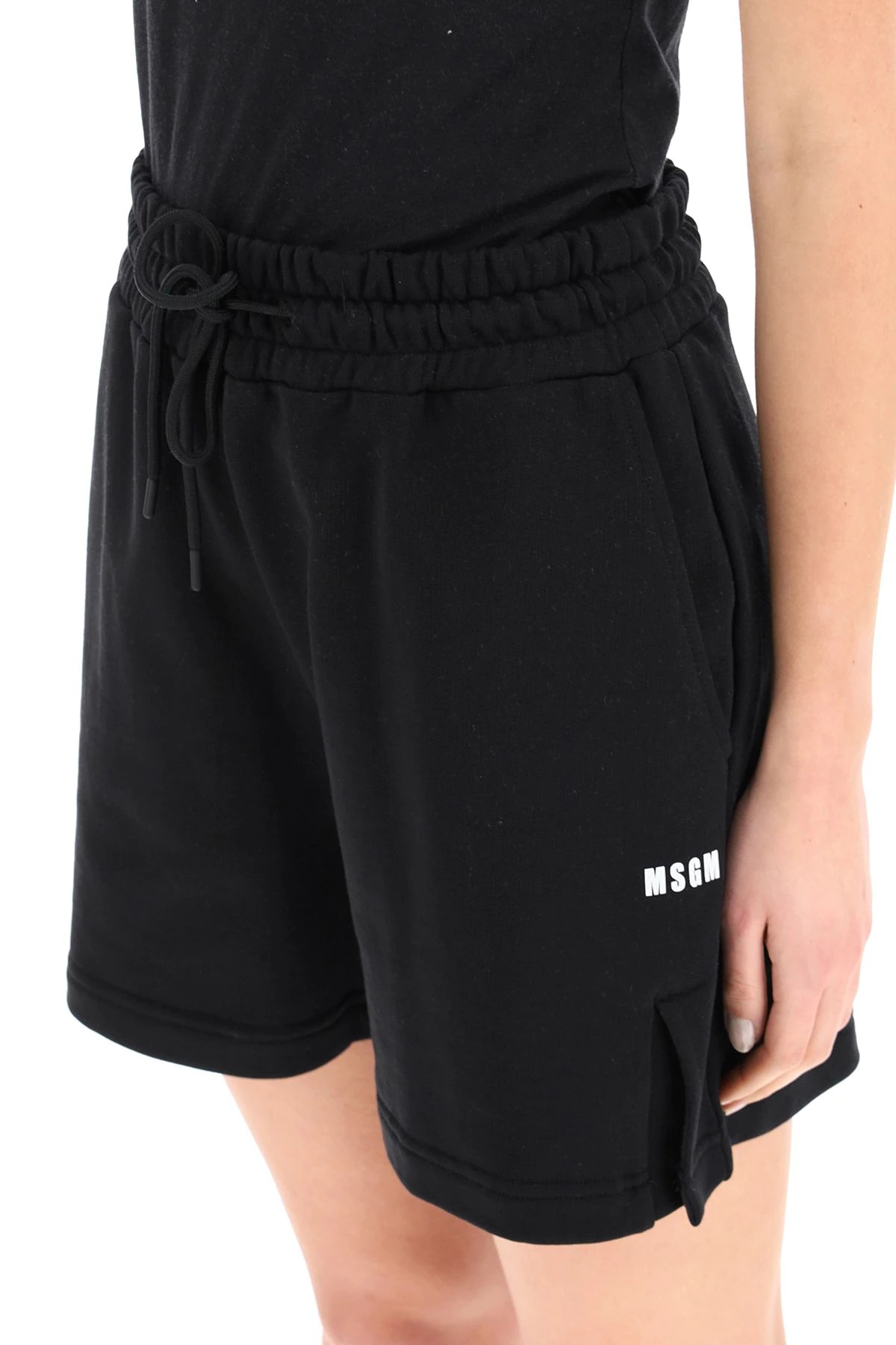 SHORTS WITH MICRO LOGO PRINT - 5