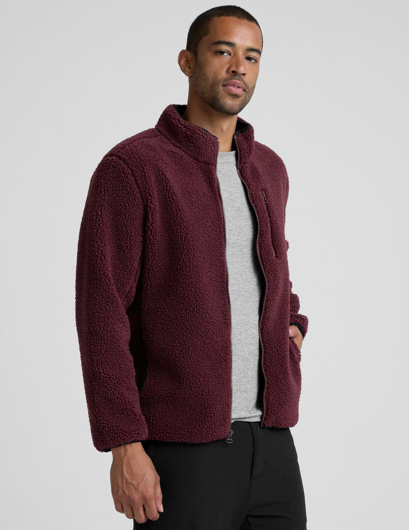 BEYOND YOGA Boucle Fleece Men's Zip Jacket outlook