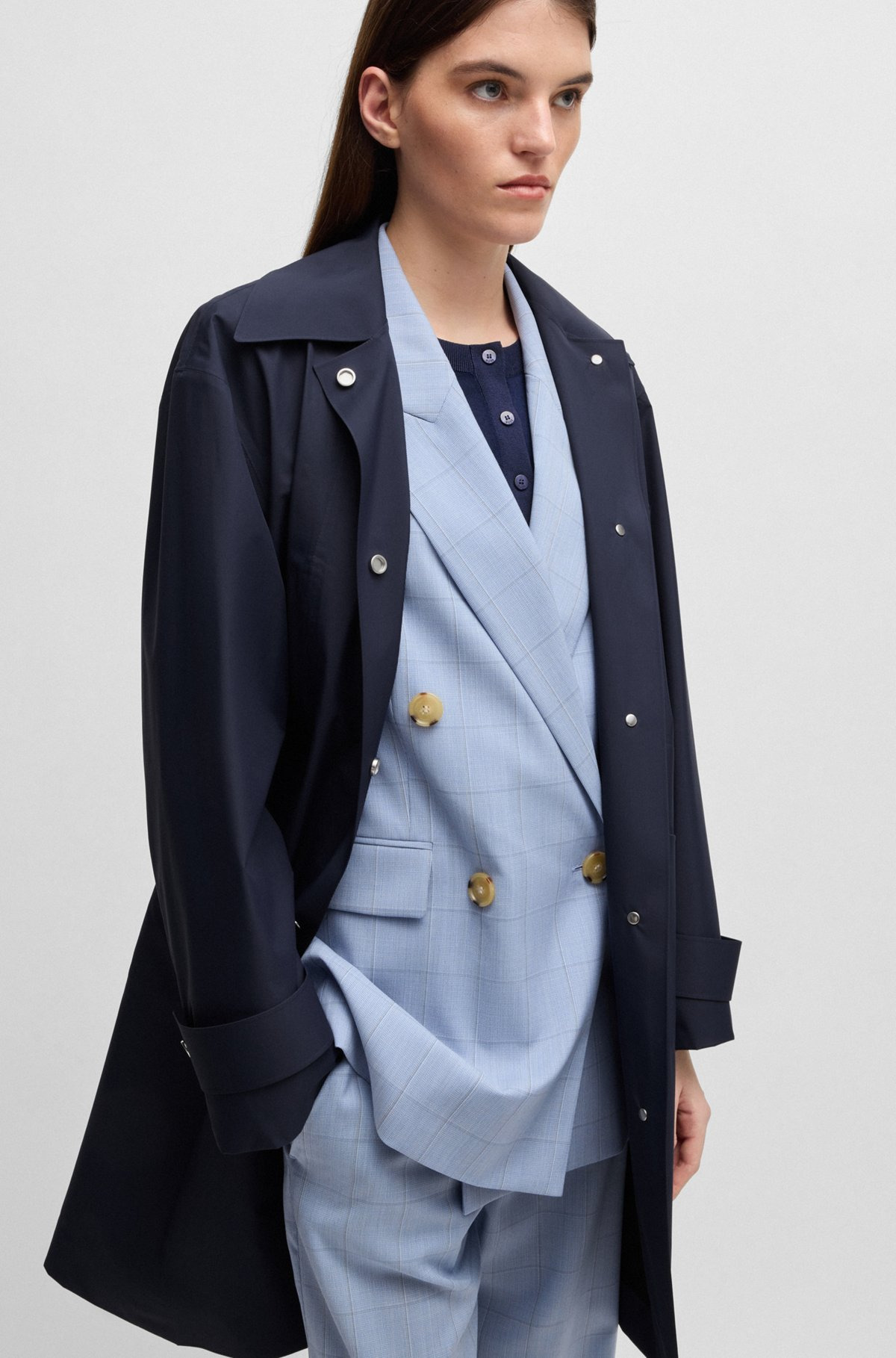 WATER-REPELLENT JACKET WITH DETACHABLE FLEECE INNER - 6