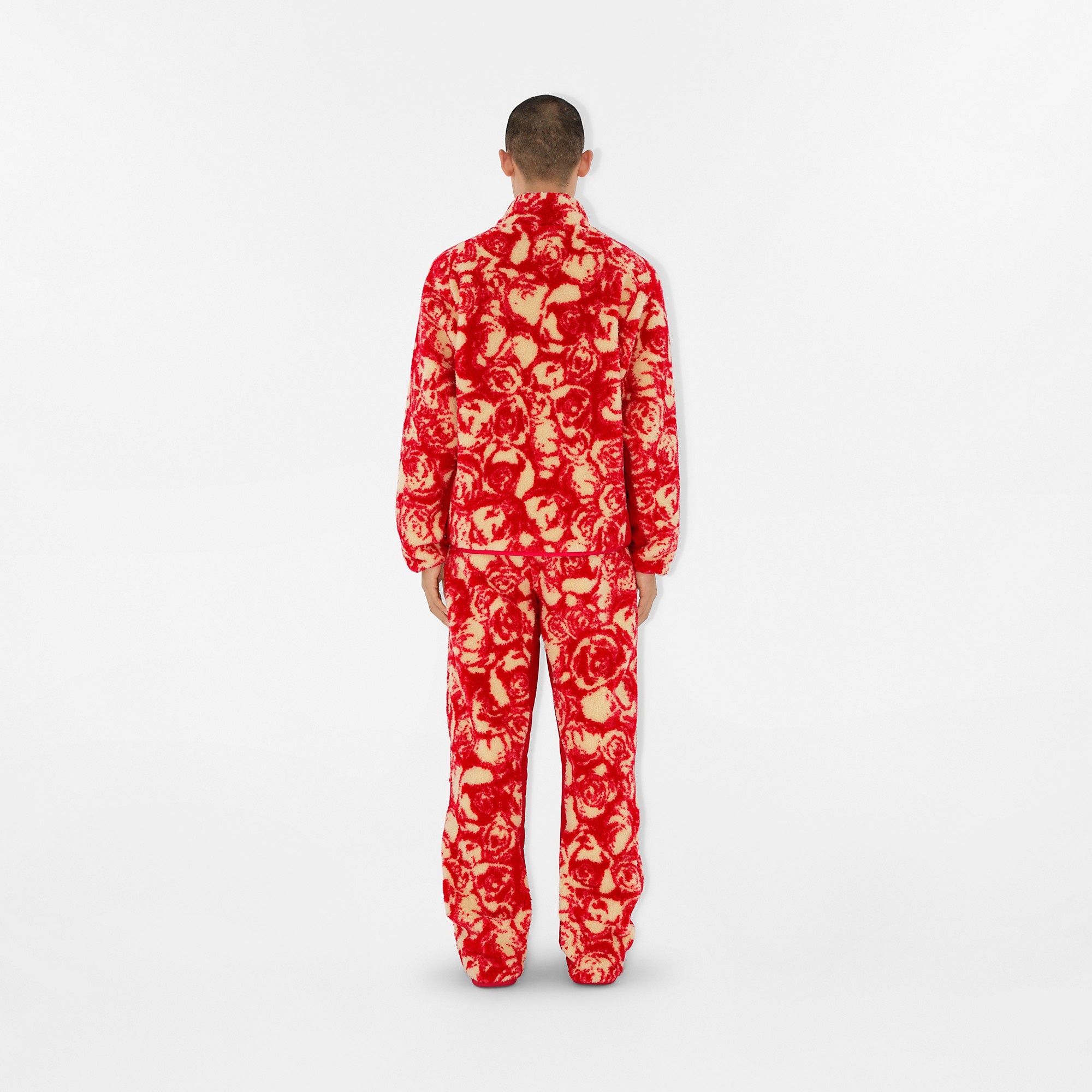Reversible Rose Fleece Jacket - 4