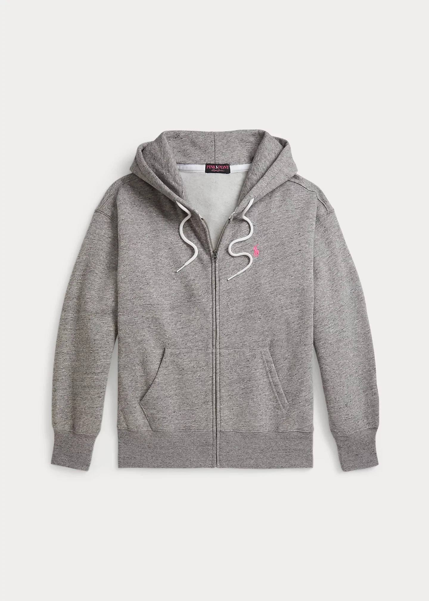 Pink Pony Fleece Full-Zip Hoodie - 1