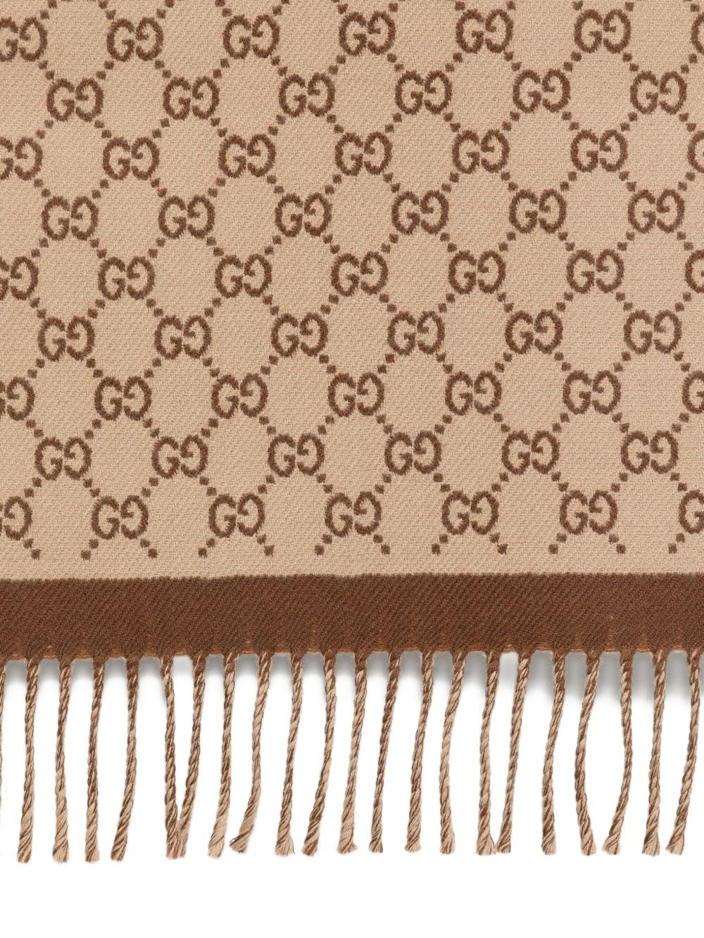 GG wool scarf - 3
