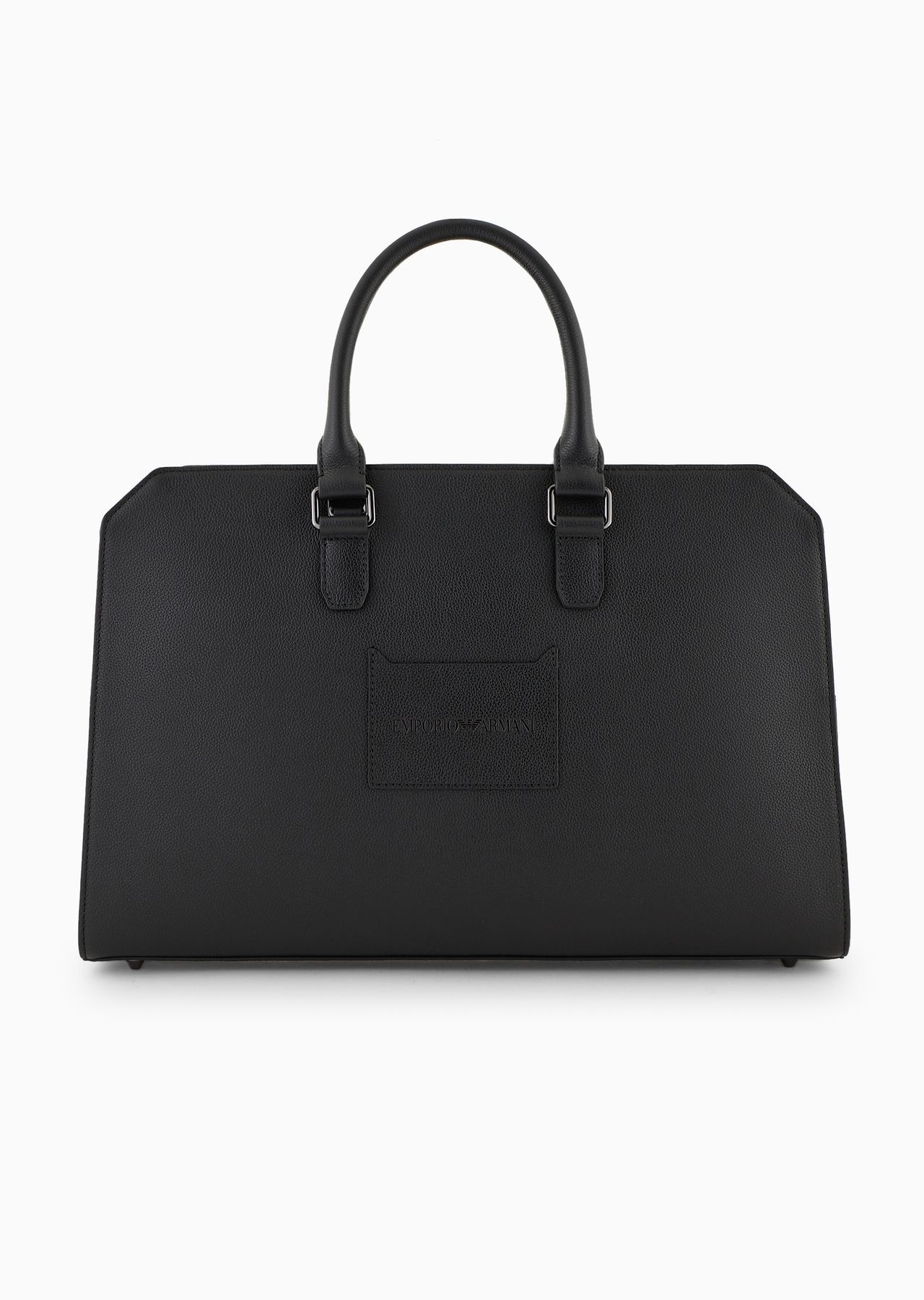 Business bag in tumbled leather - 1