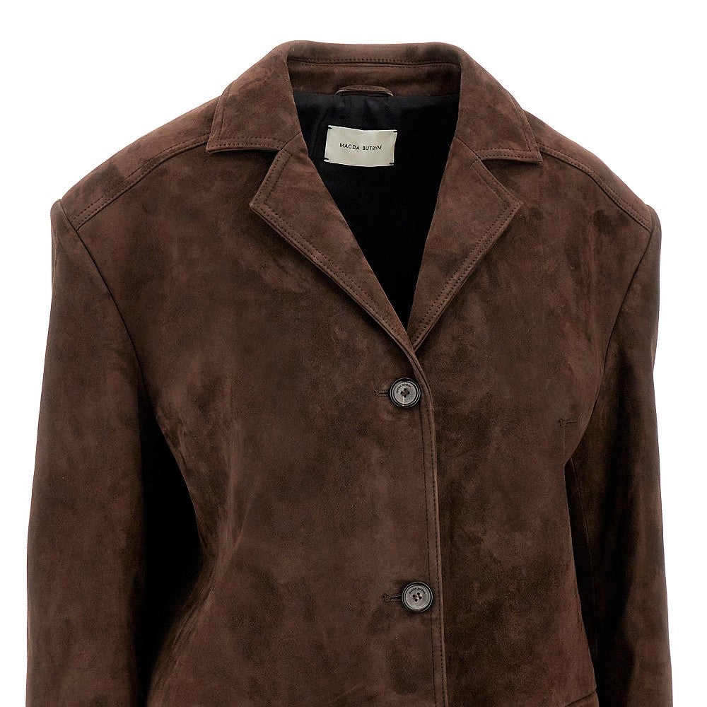 MAGDA BUTRYM SUEDE LEATHER OVERSIZED JACKET | rboutique
