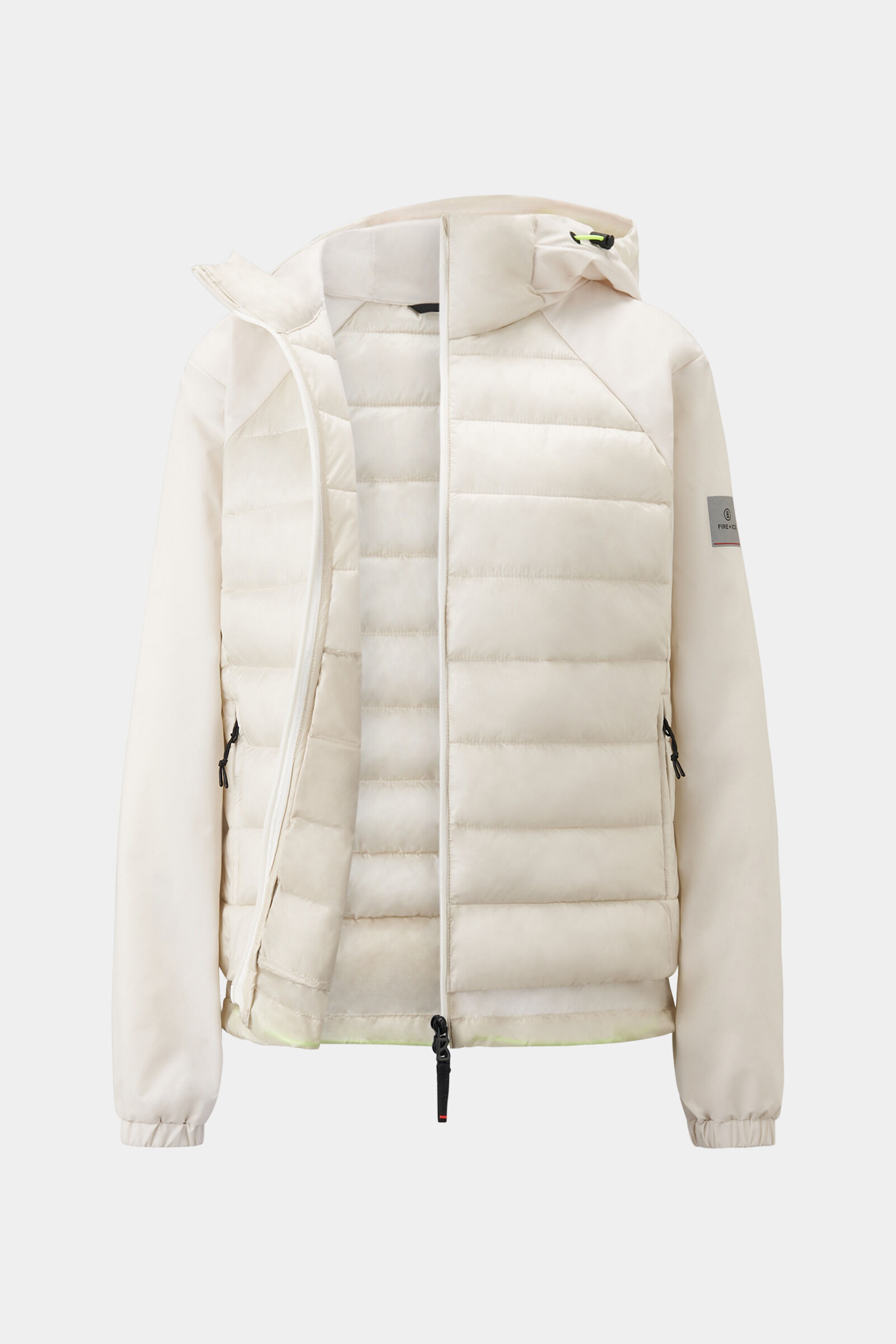 Magan hybrid quilted jacket in Sand - 8