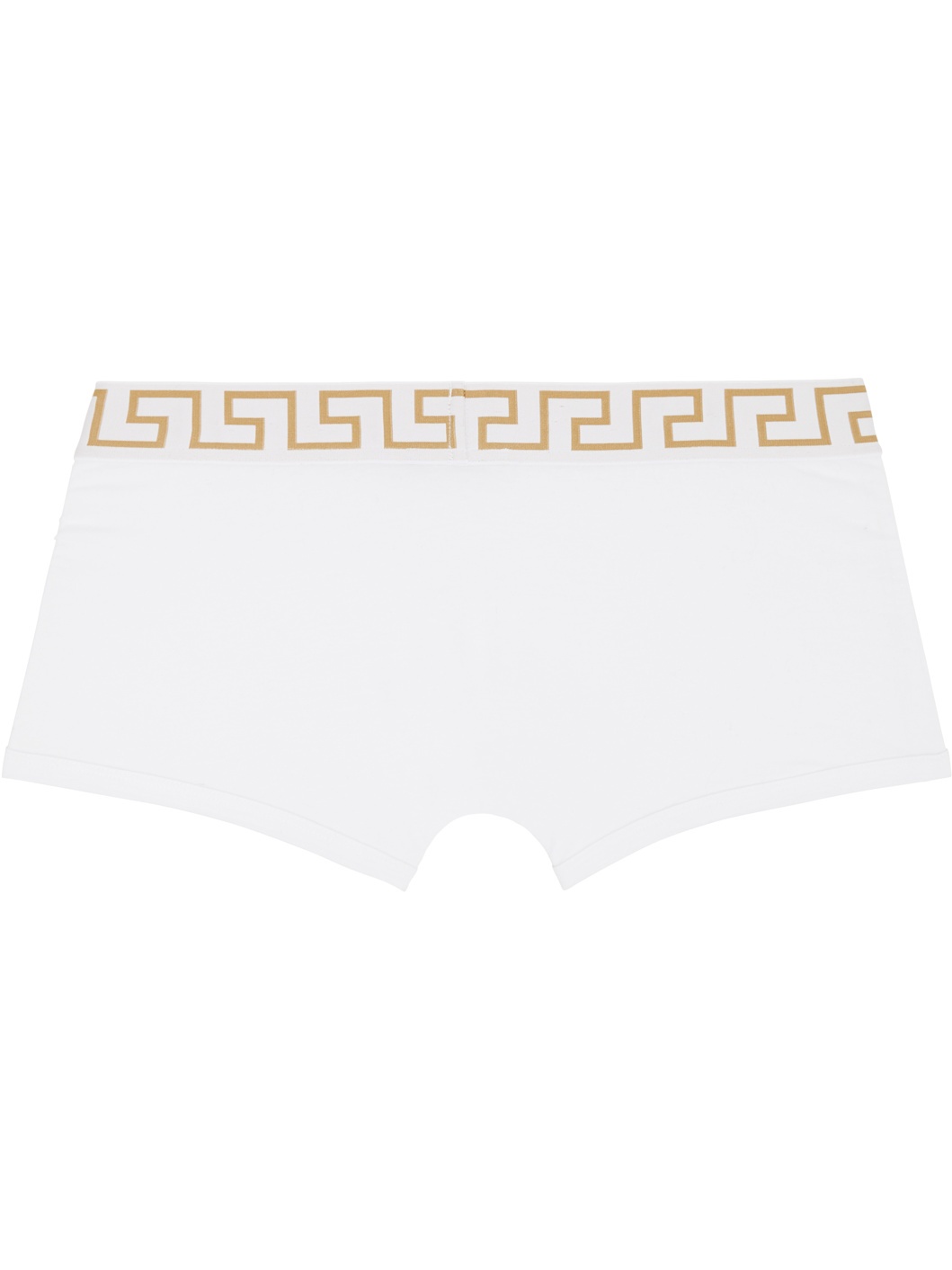 White Greca Border Boxer Briefs - 2