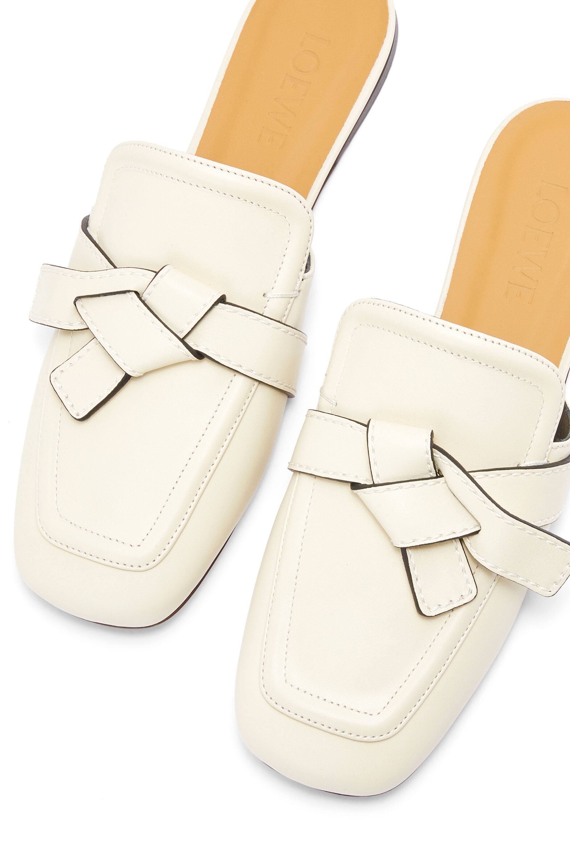 Gate flat mule in calfskin - 4