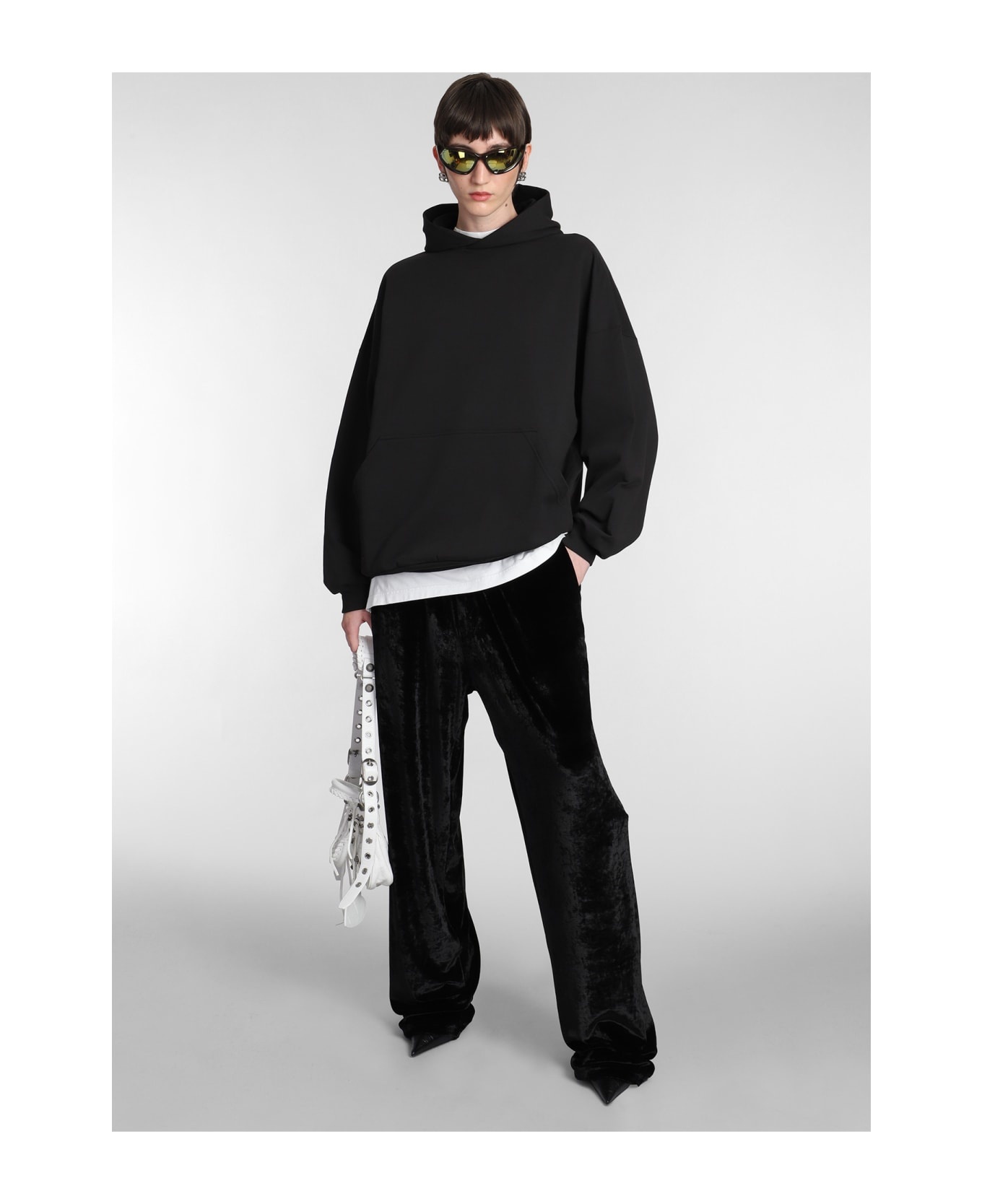 Sweatshirt In Black Cotton - 2