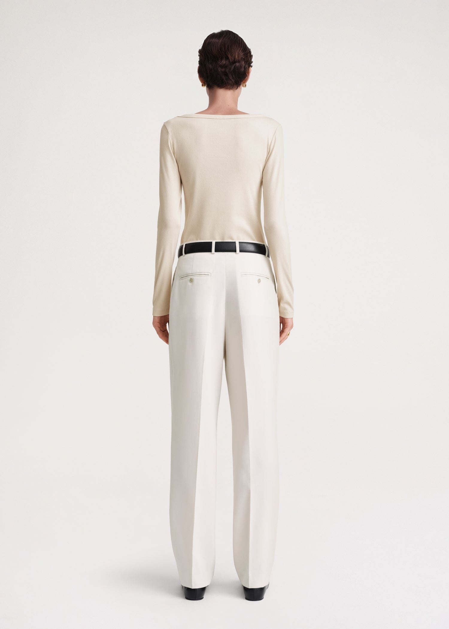 Classic rib top pearl - 4