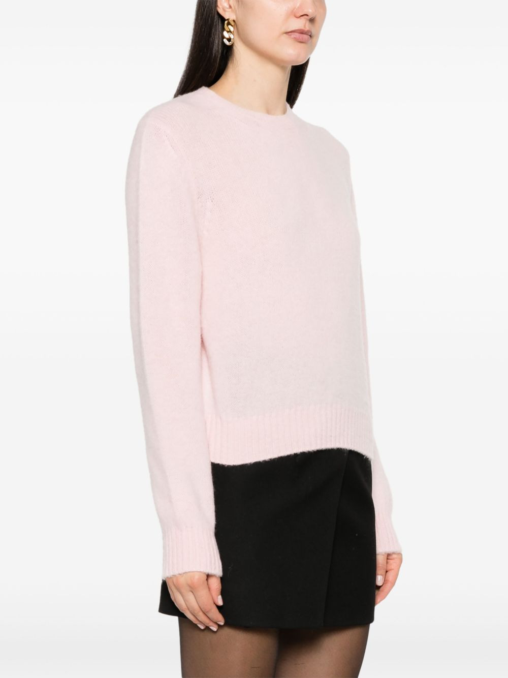crew-neck cashmere jumper - 3