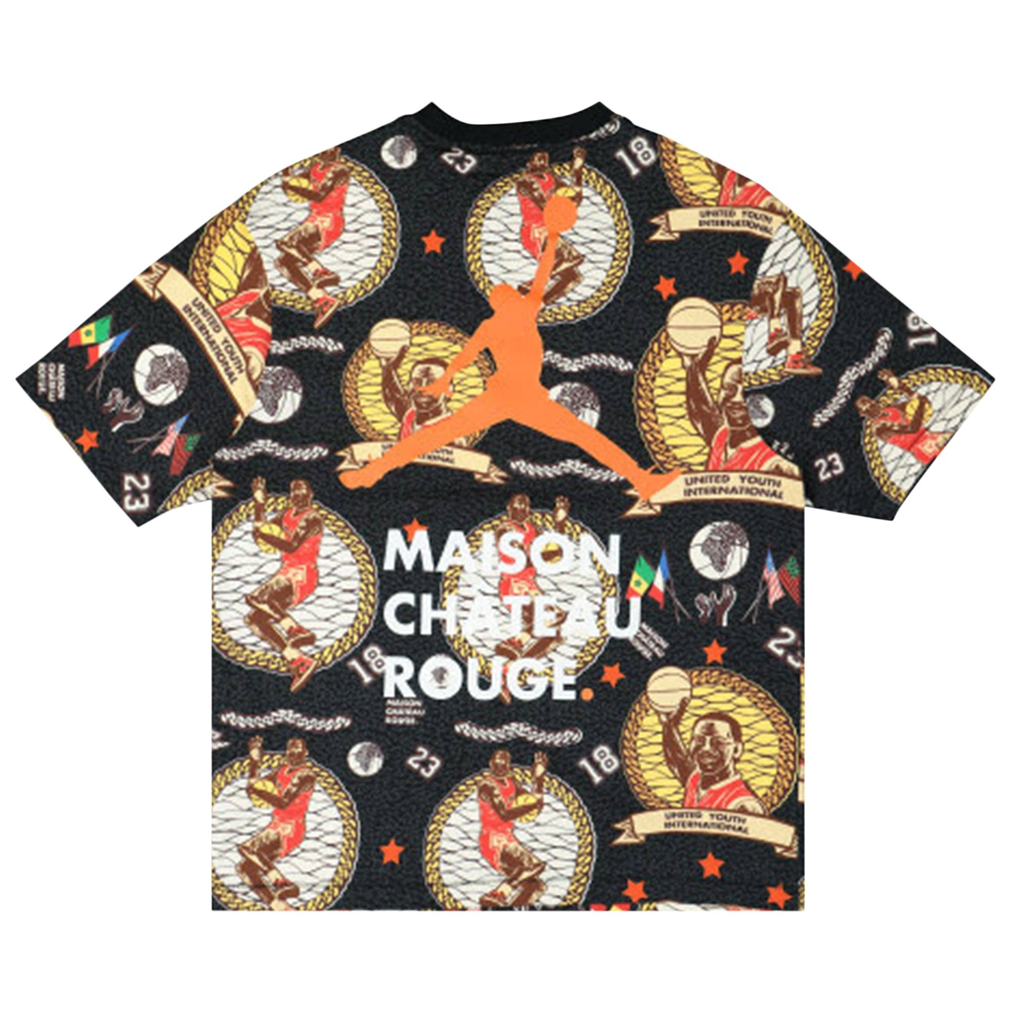 Air Jordan x Maison Chateau Rouge T-Shirt 'Black' - 2
