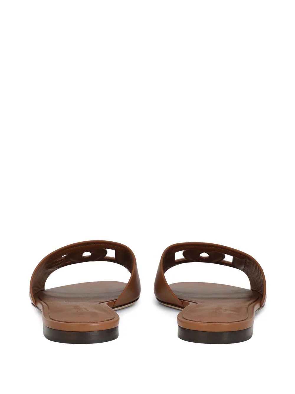 DG Logo leather sandals - 3