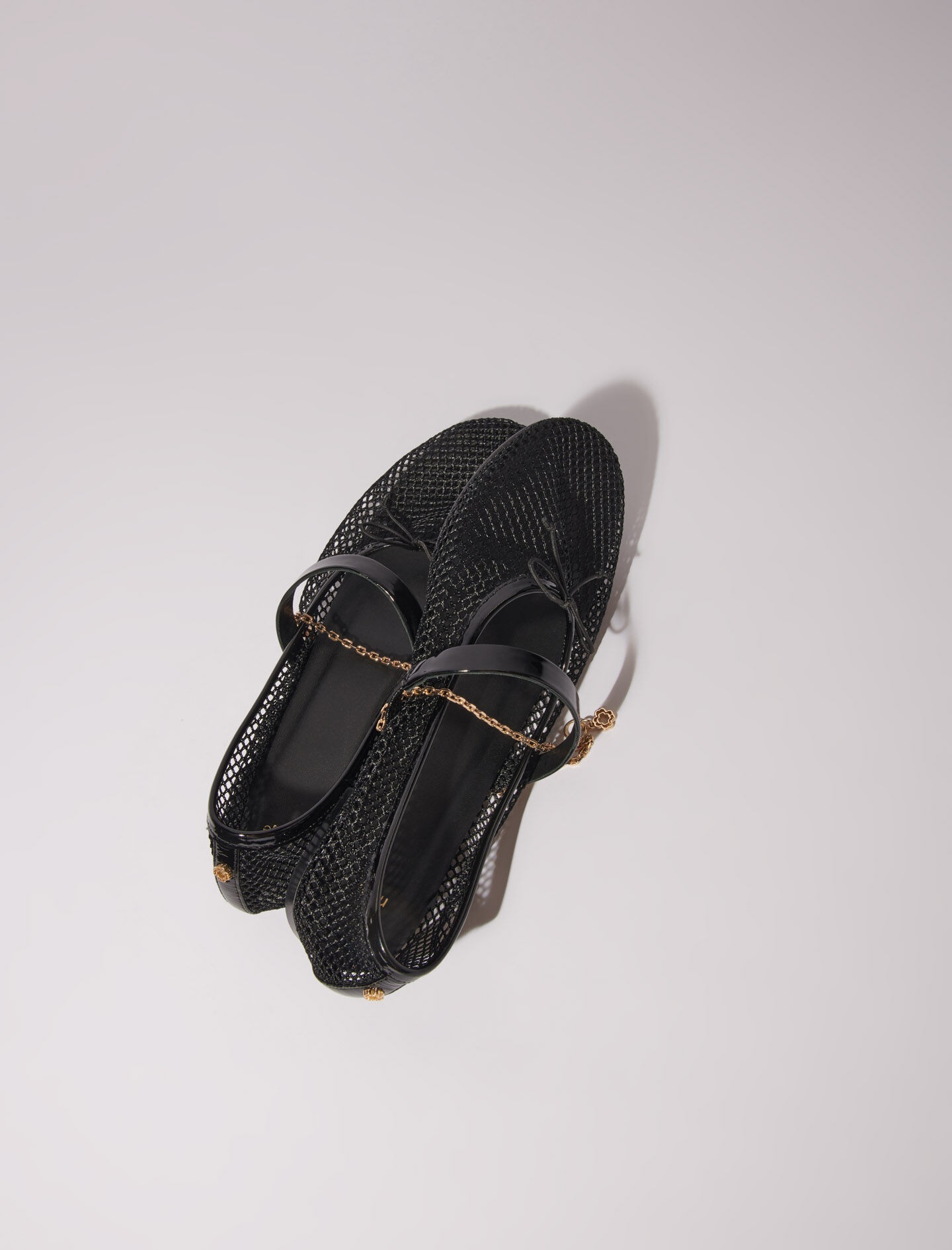 Mesh ballet flats - 5