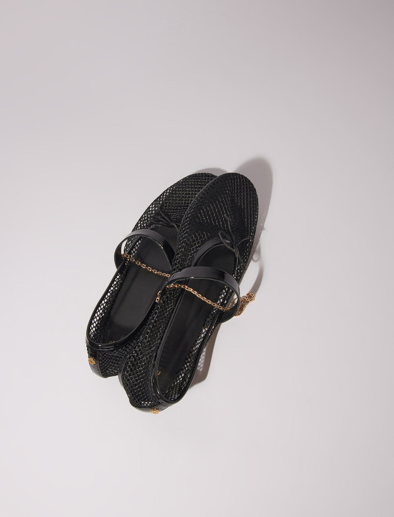 Mesh ballet flats 5