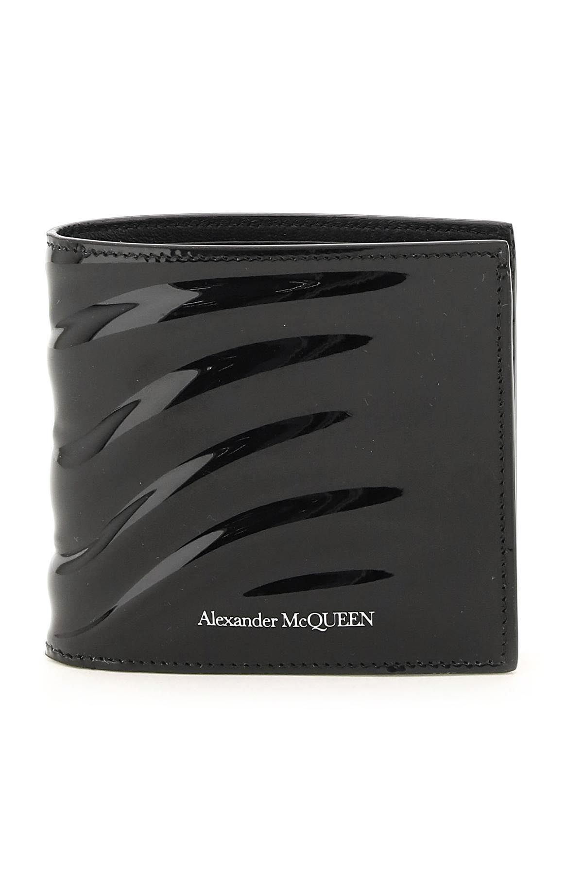 PATENT LEATHER BI-FOLD WALLET - 1