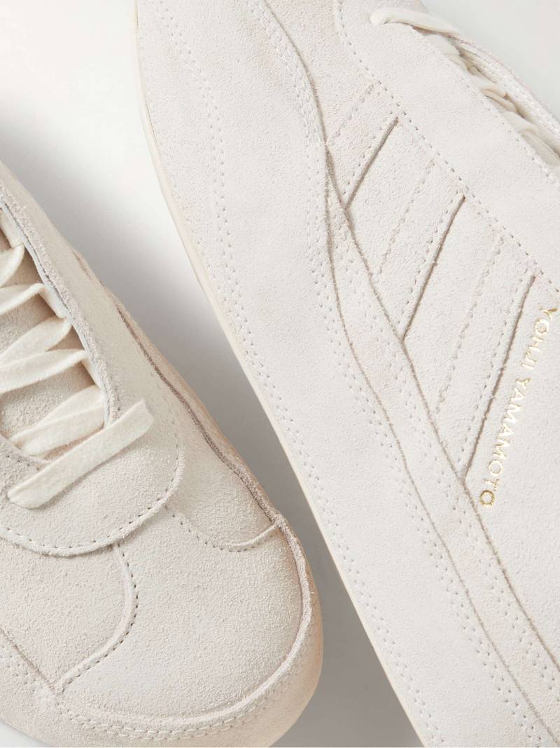 Gazelle 가죽 Trimmed 스웨드 운동화 6