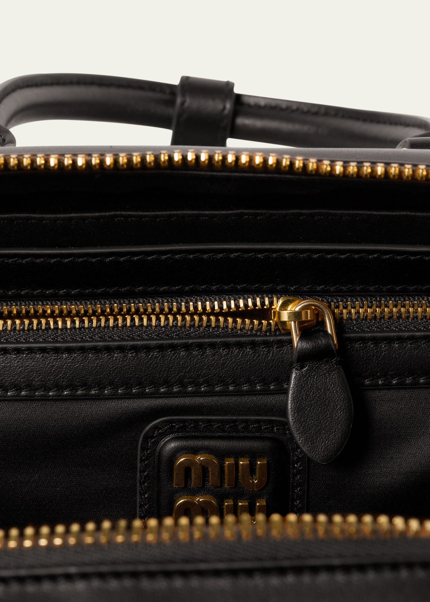Arcadie Calf Leather Top-Handle Bag - 3