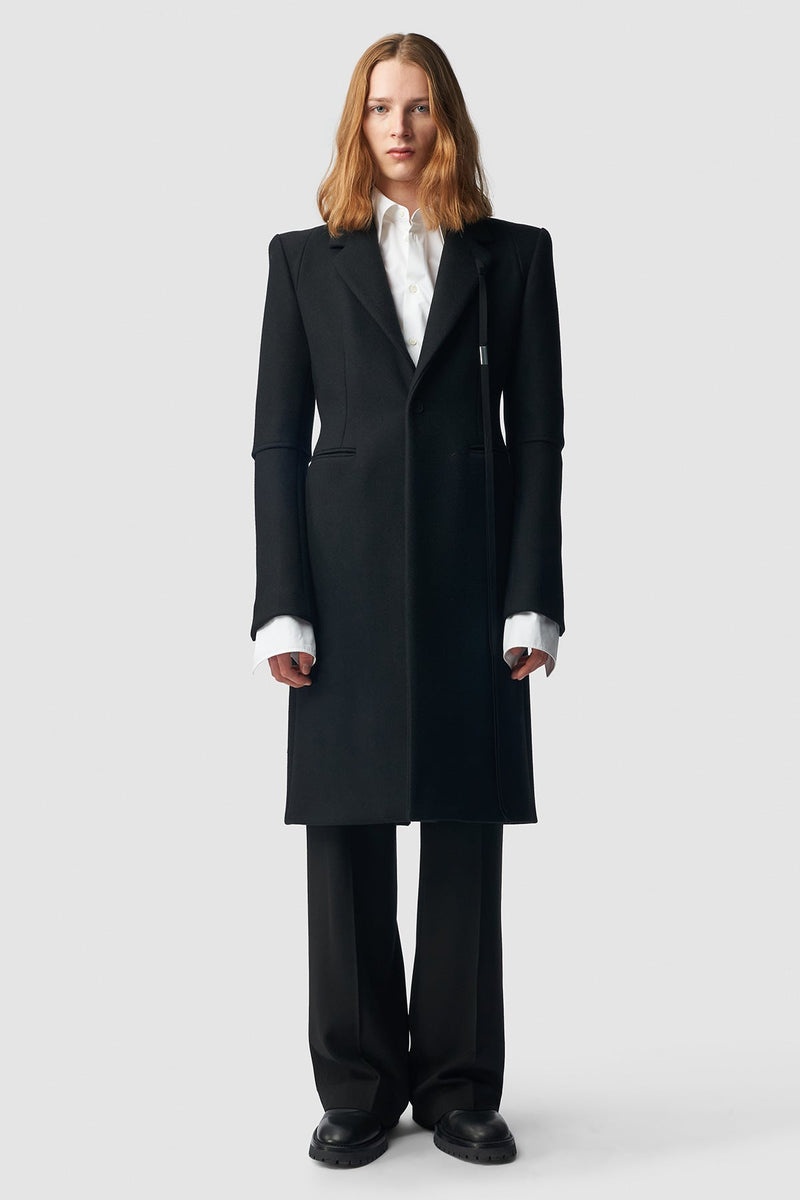 Sebastiaan Fitted Tailored Coat - 1