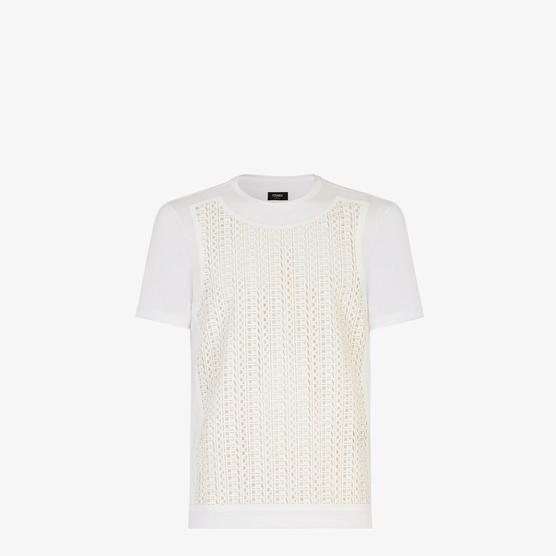 White jersey T-shirt 1