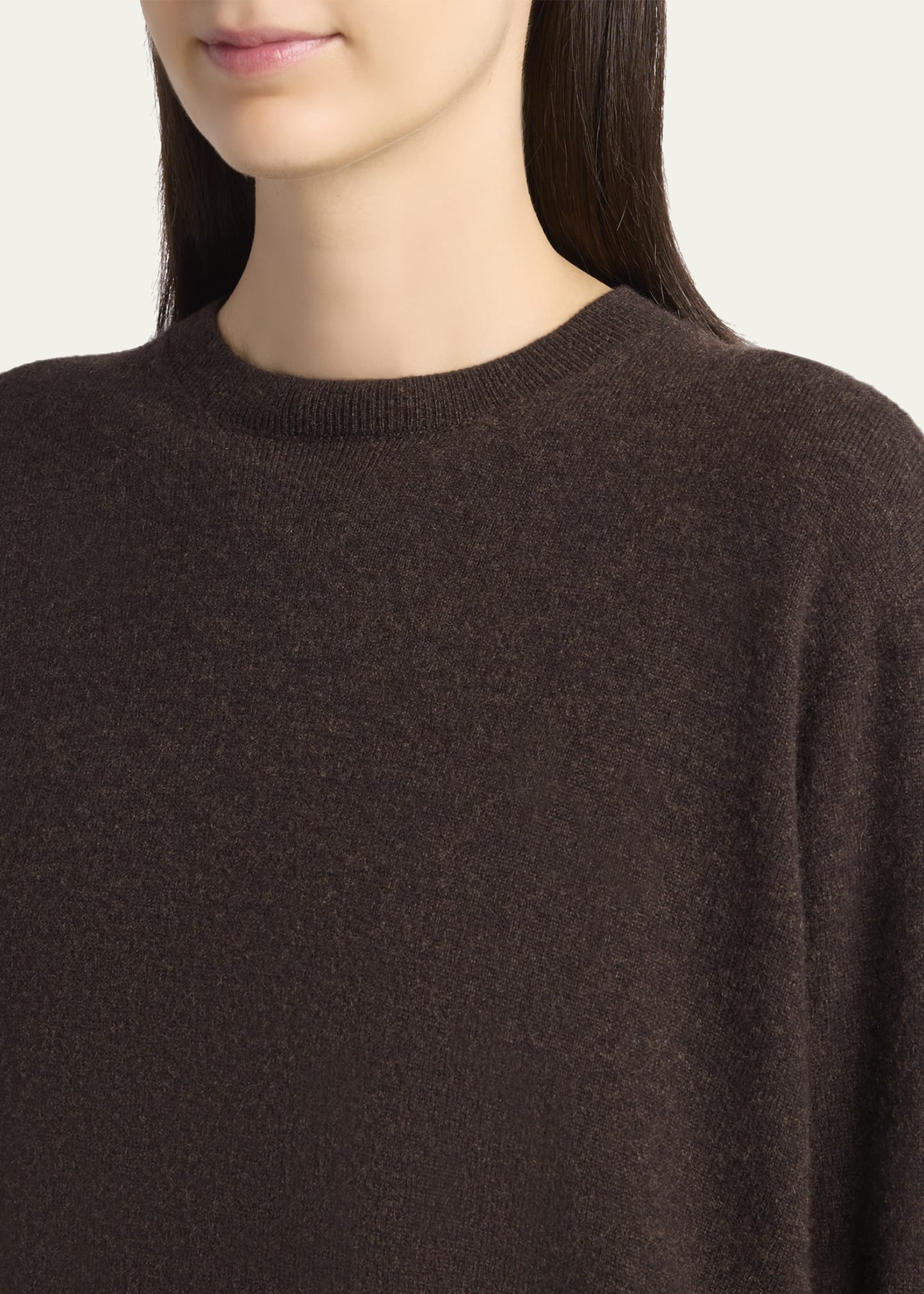 Leilani Cashmere Crewneck Sweater - 5