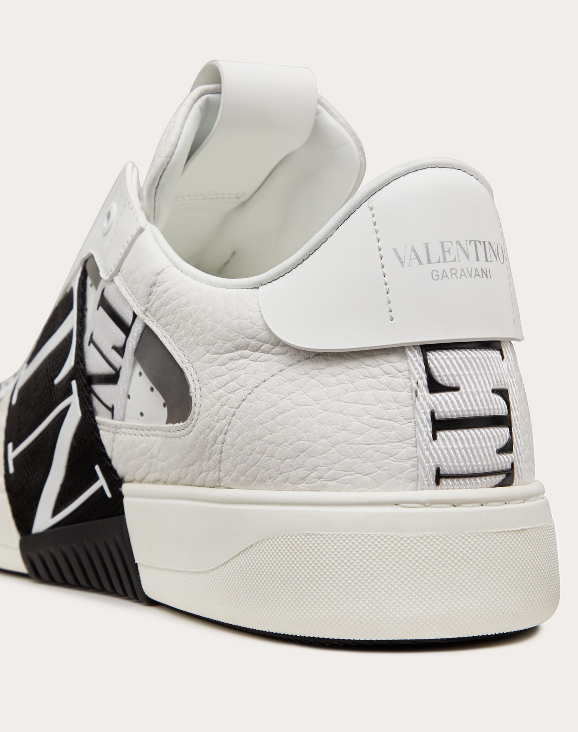 Mid-Top Calfskin VL7N Sneaker with Bands - 10