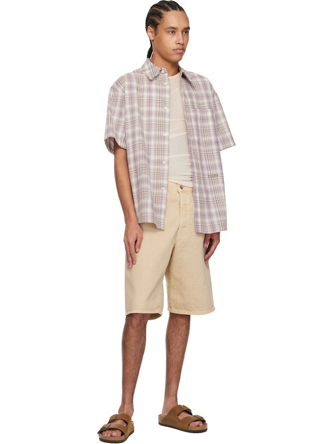 Brown Regular Arizona Sandals - 5